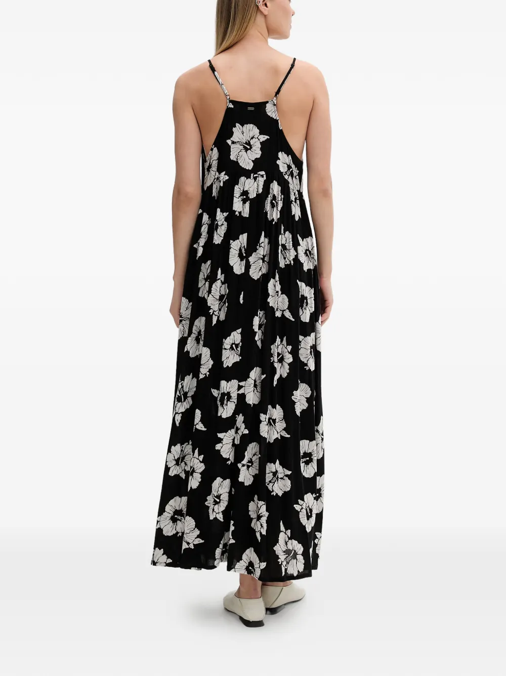 Party Pack floral-print spaghetti-strap maxi dress — Image 4