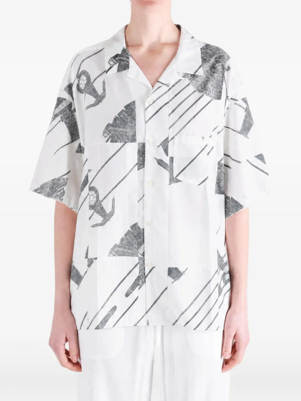 graphic-print short-sleeve shirt — Image 3