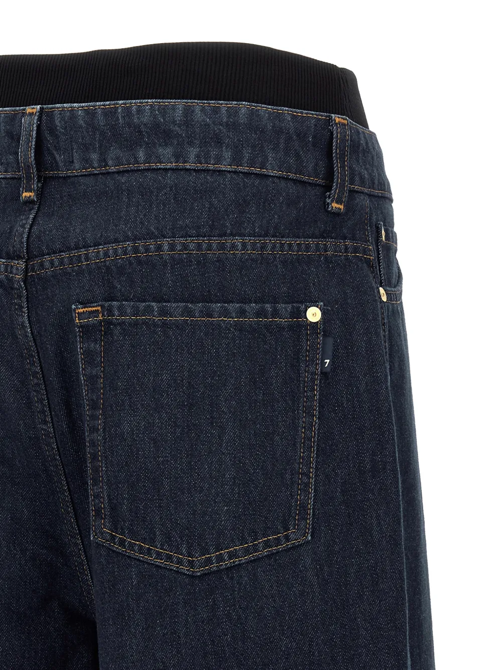 banded slouchy jeans — Image 3