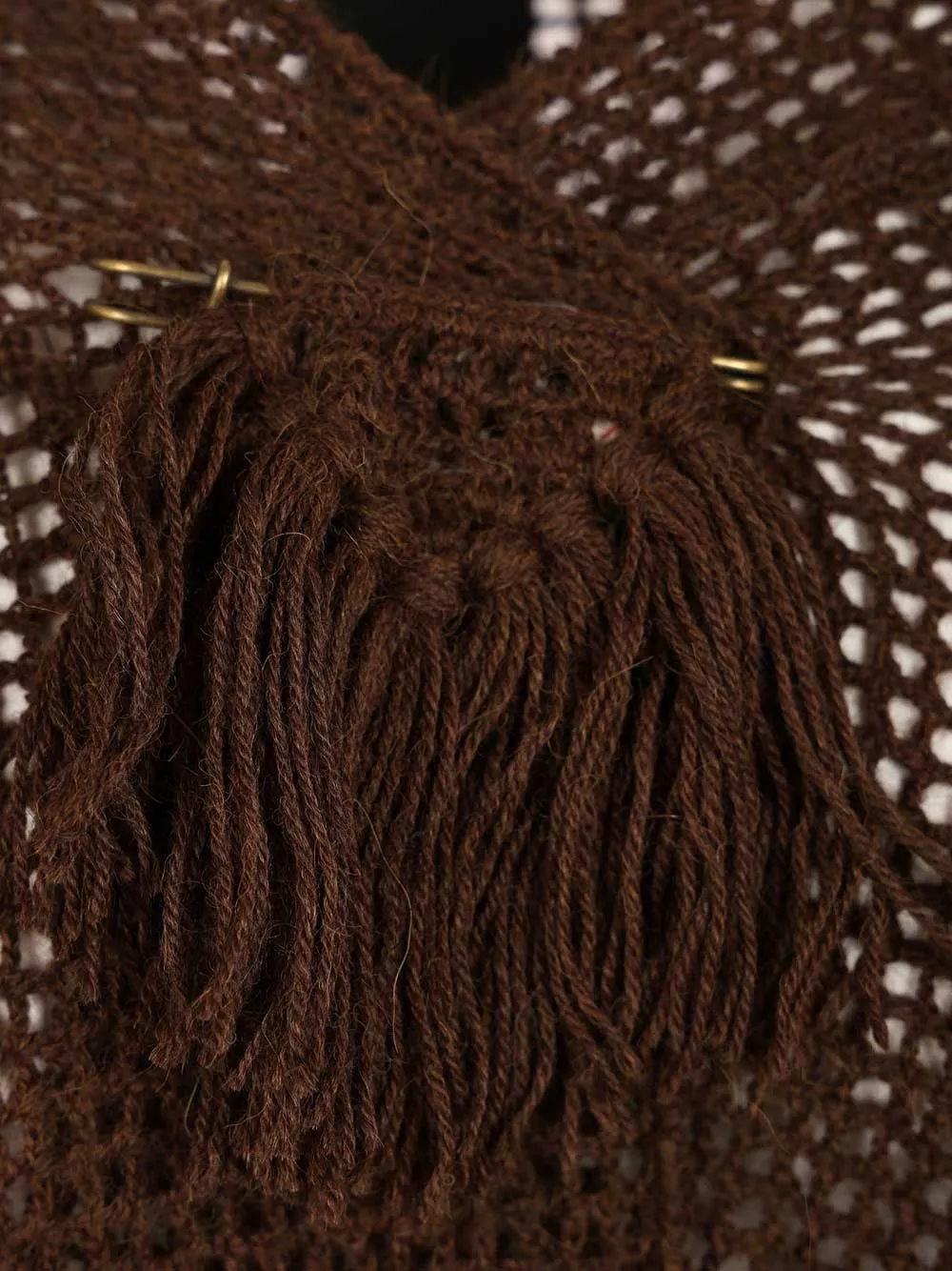 Peonia fringed shawl — Image 3