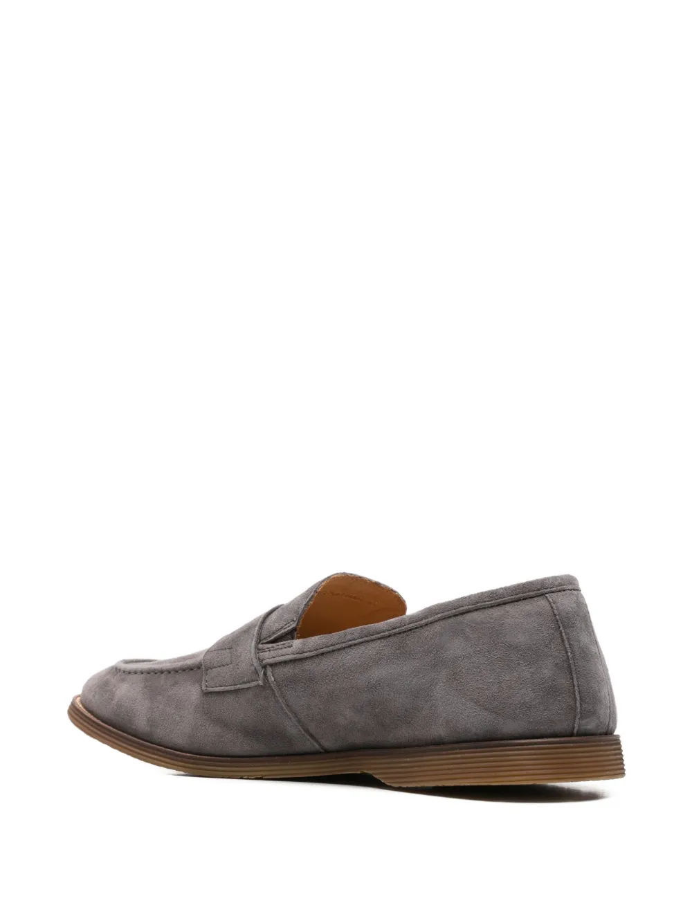 penny-slot almond-toe loafers — Image 3