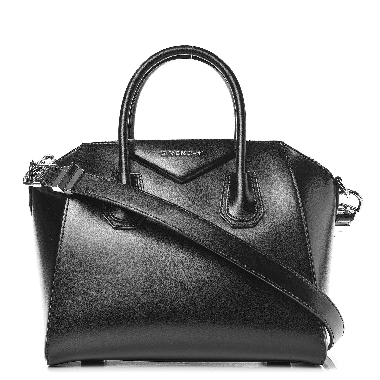 Shiny Lord Calfskin Small Antigona