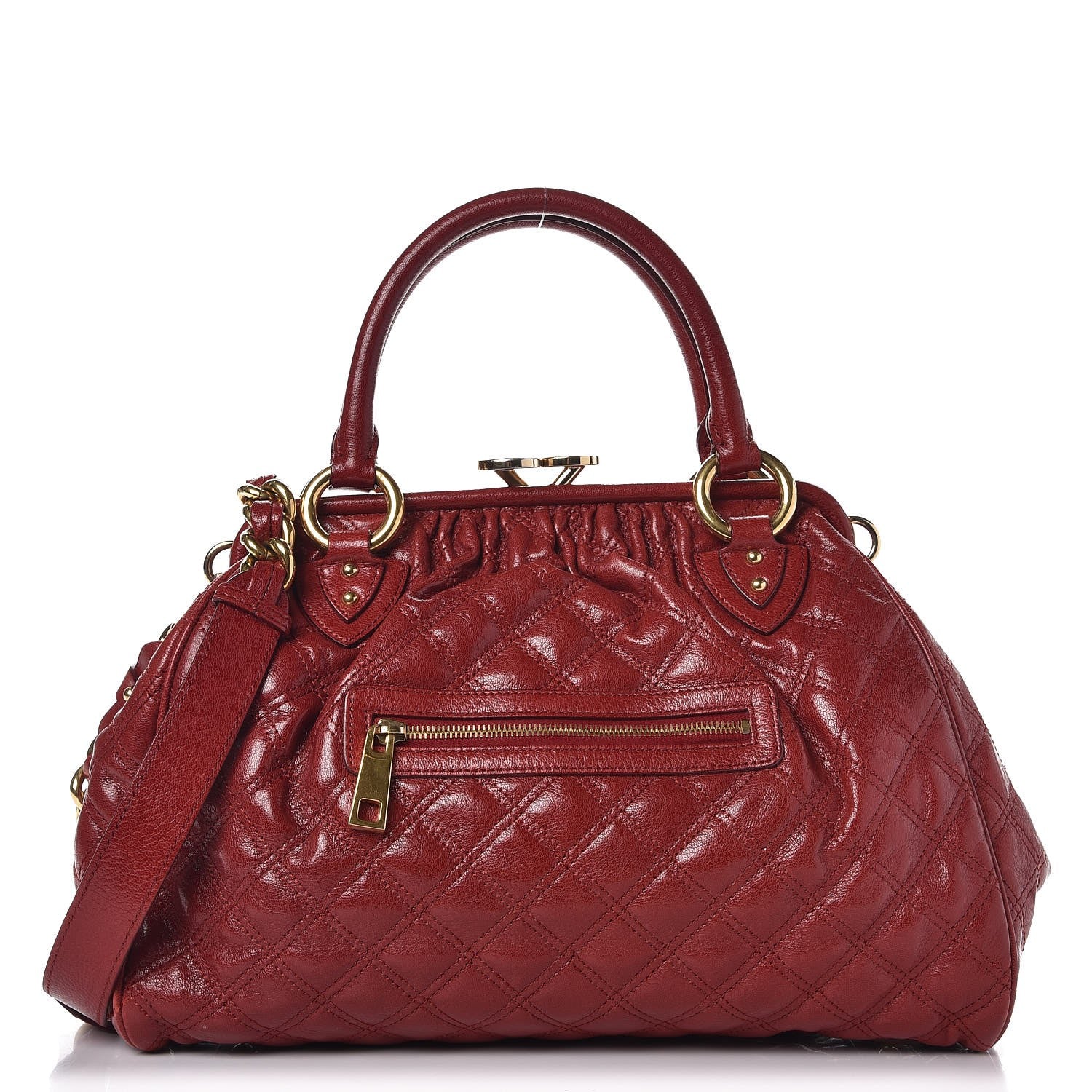 Calfskin Quilted Stam