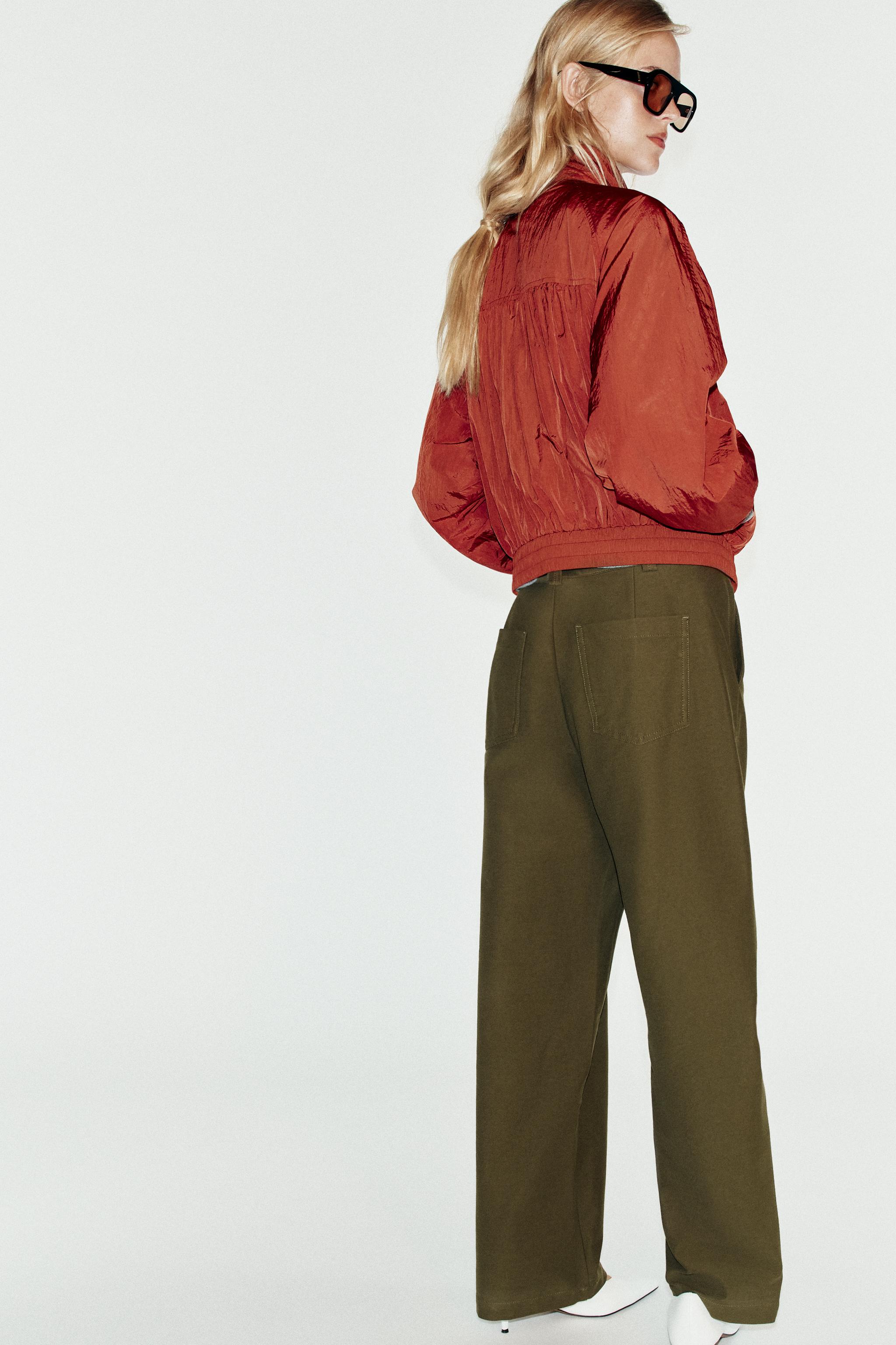 WATER-REPELLENT BOMBER JACKET, image 7 of 9