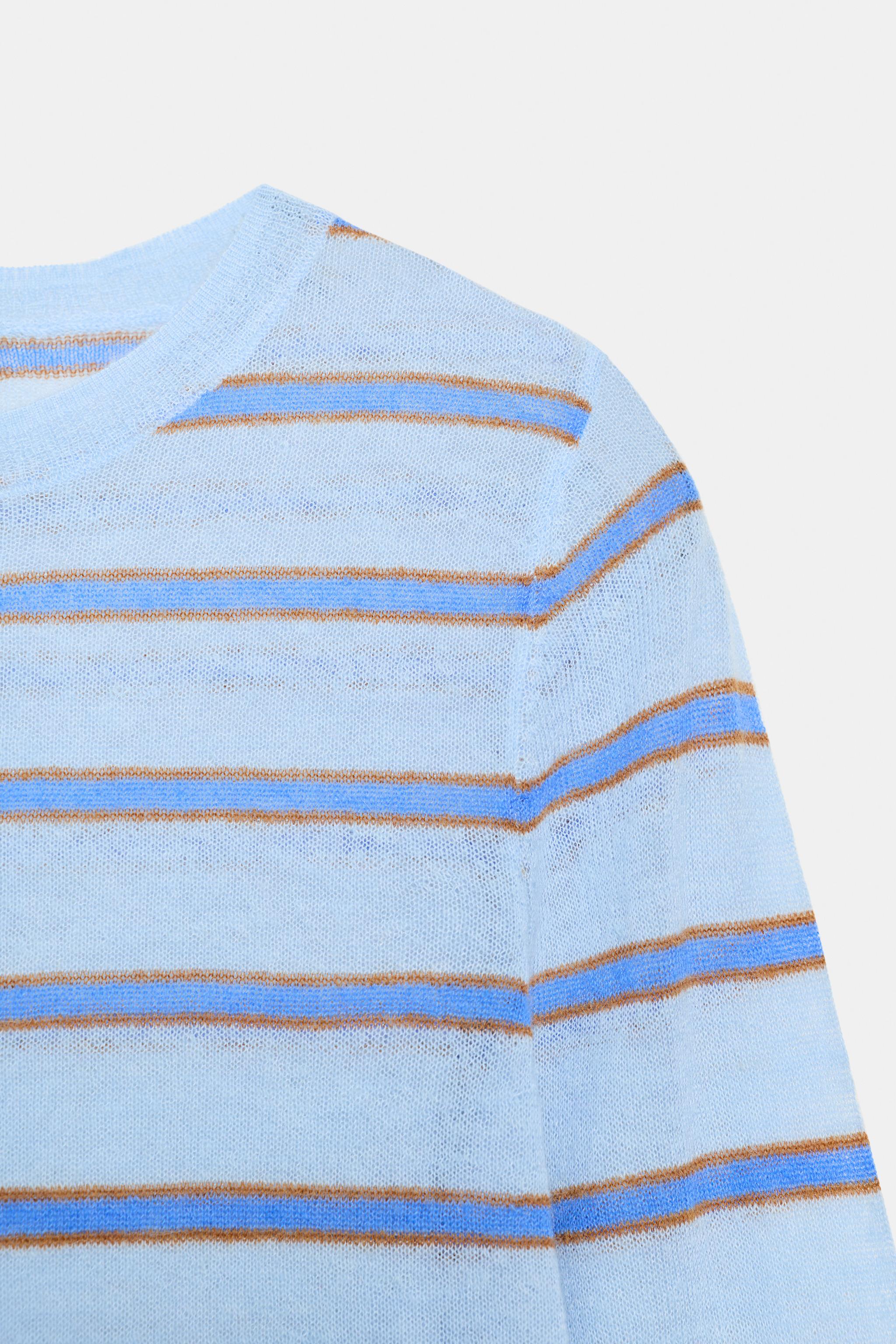Striped Wool Jumper, image 2 of 5