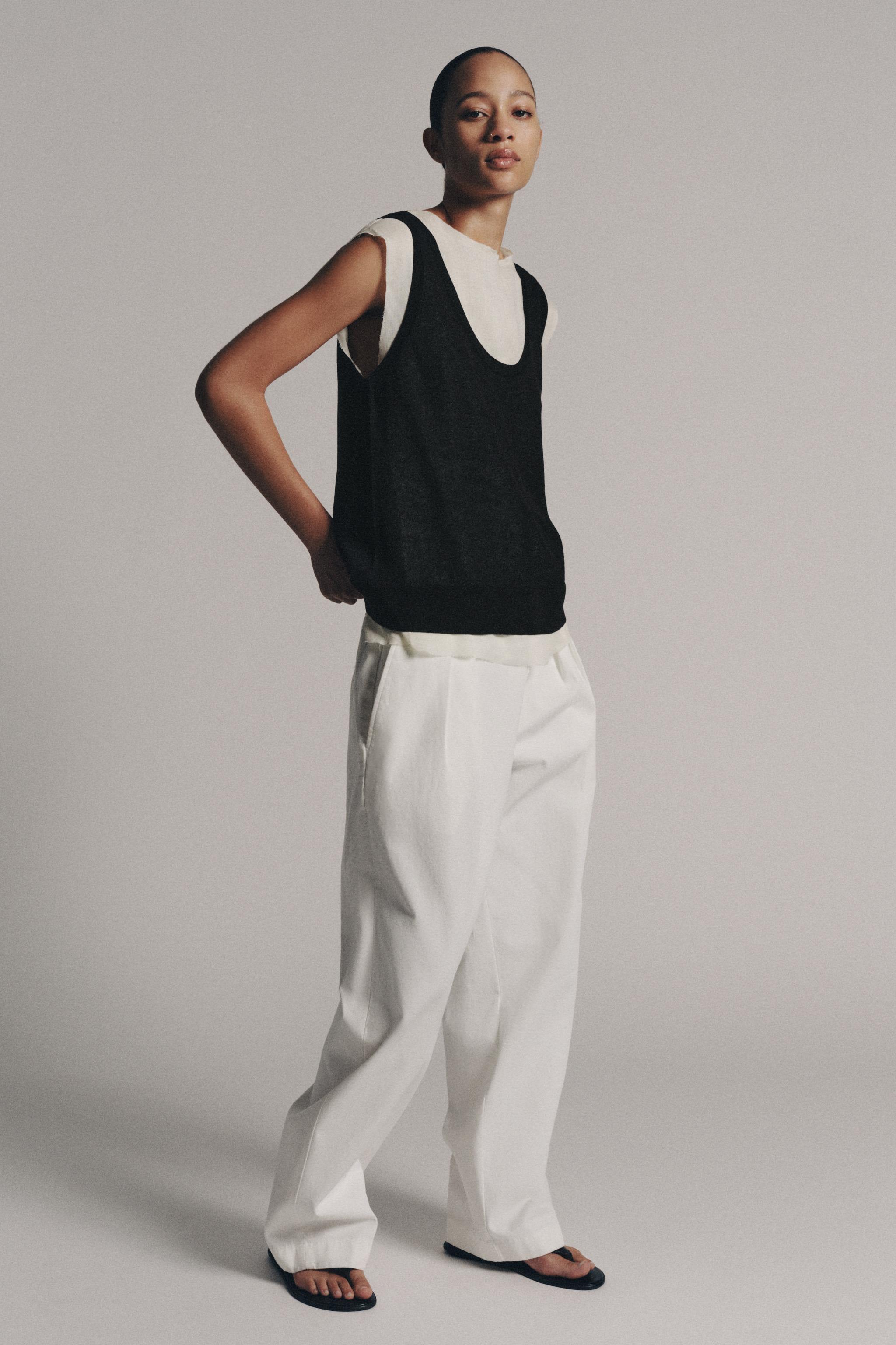 COMBINATION KNIT TOP, image 5 of 7