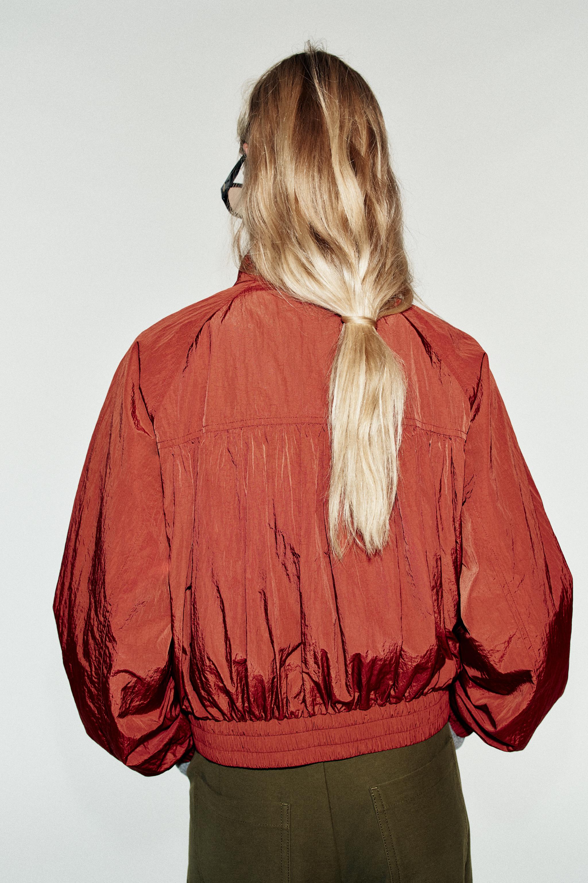WATER-REPELLENT BOMBER JACKET, image 3 of 9