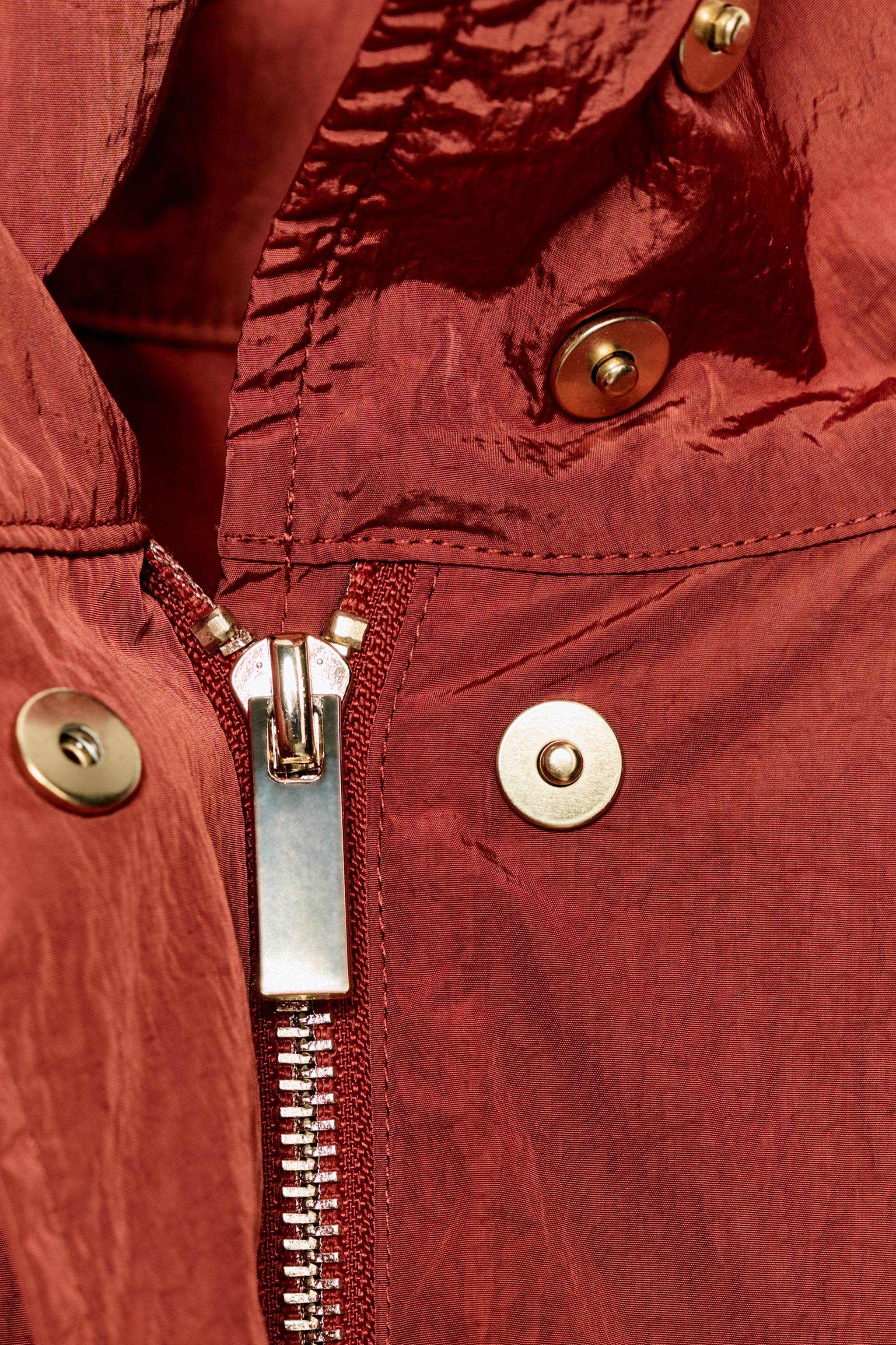 WATER-REPELLENT BOMBER JACKET, image 2 of 9