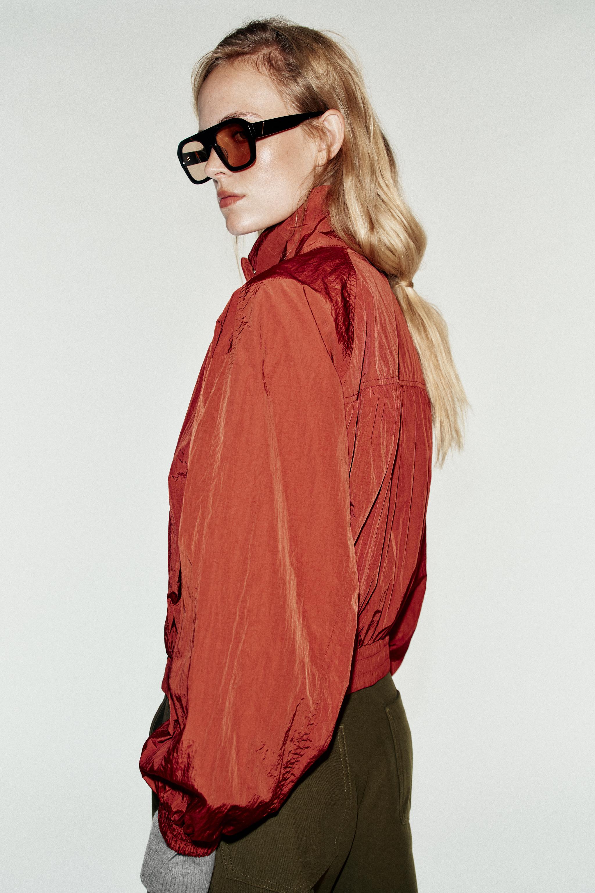 WATER-REPELLENT BOMBER JACKET, image 4 of 9