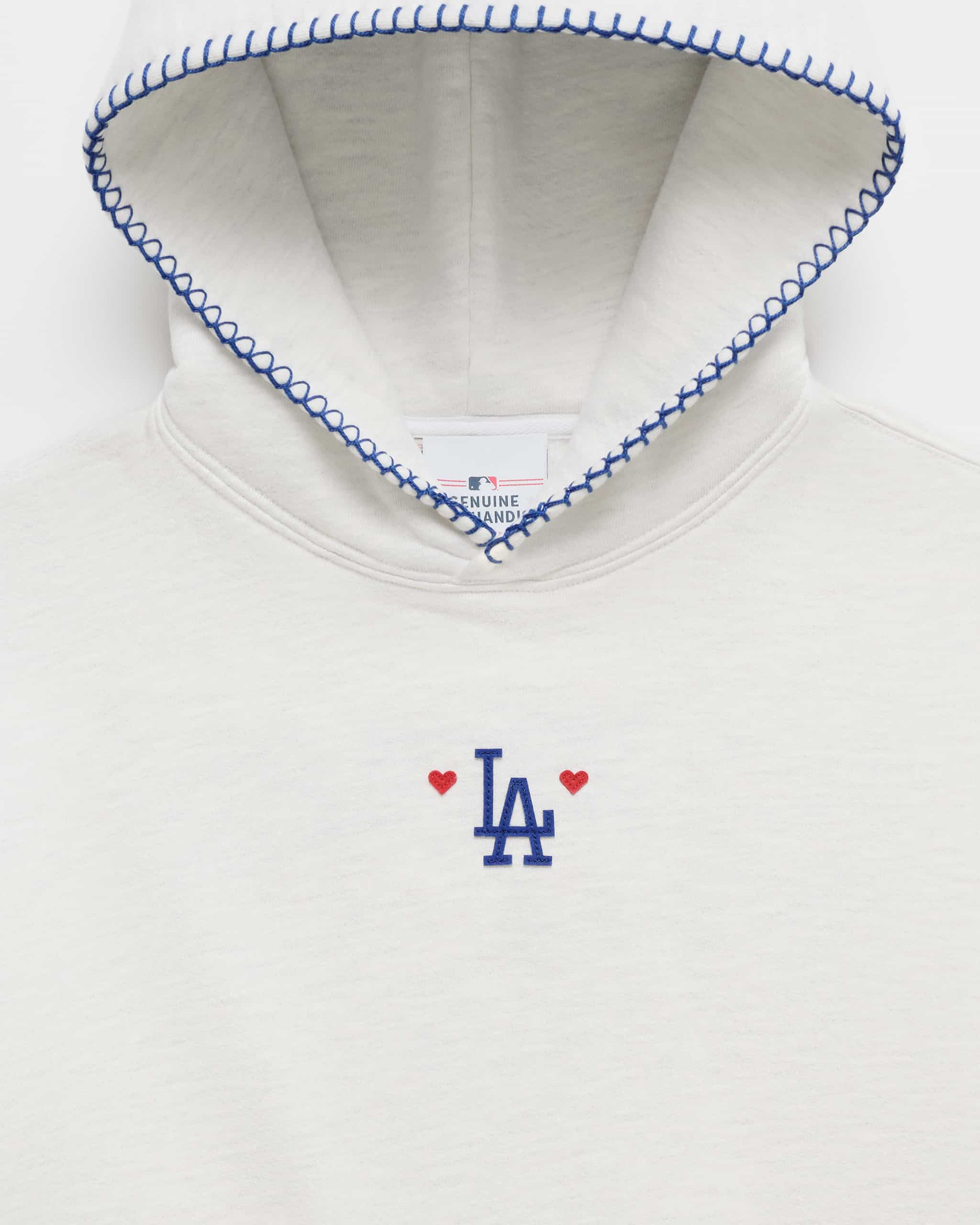 Dodgers Heart Fleece Hoodie, image 3 of 3