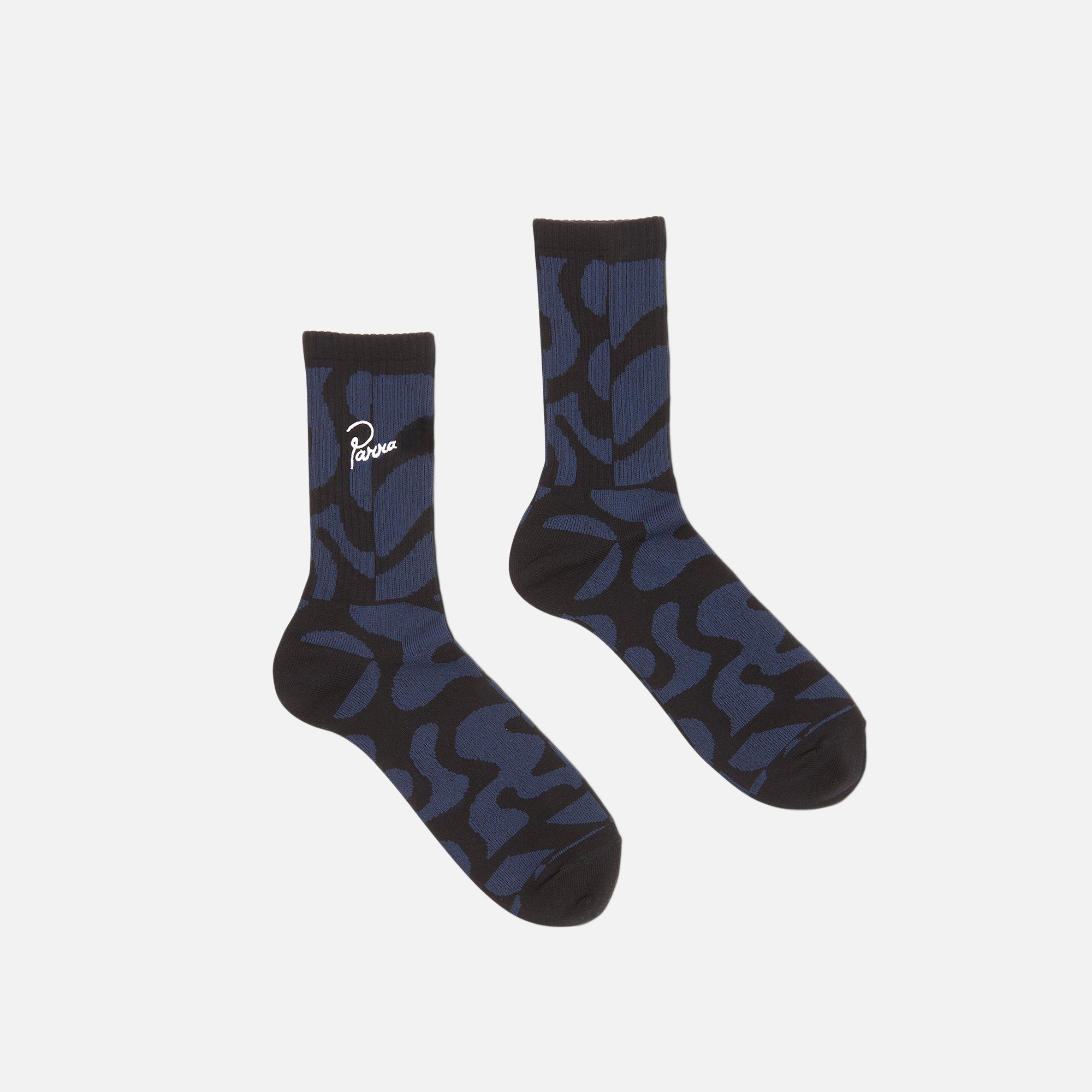 by Parra Duo Gem Stone Crew Socks - Blue