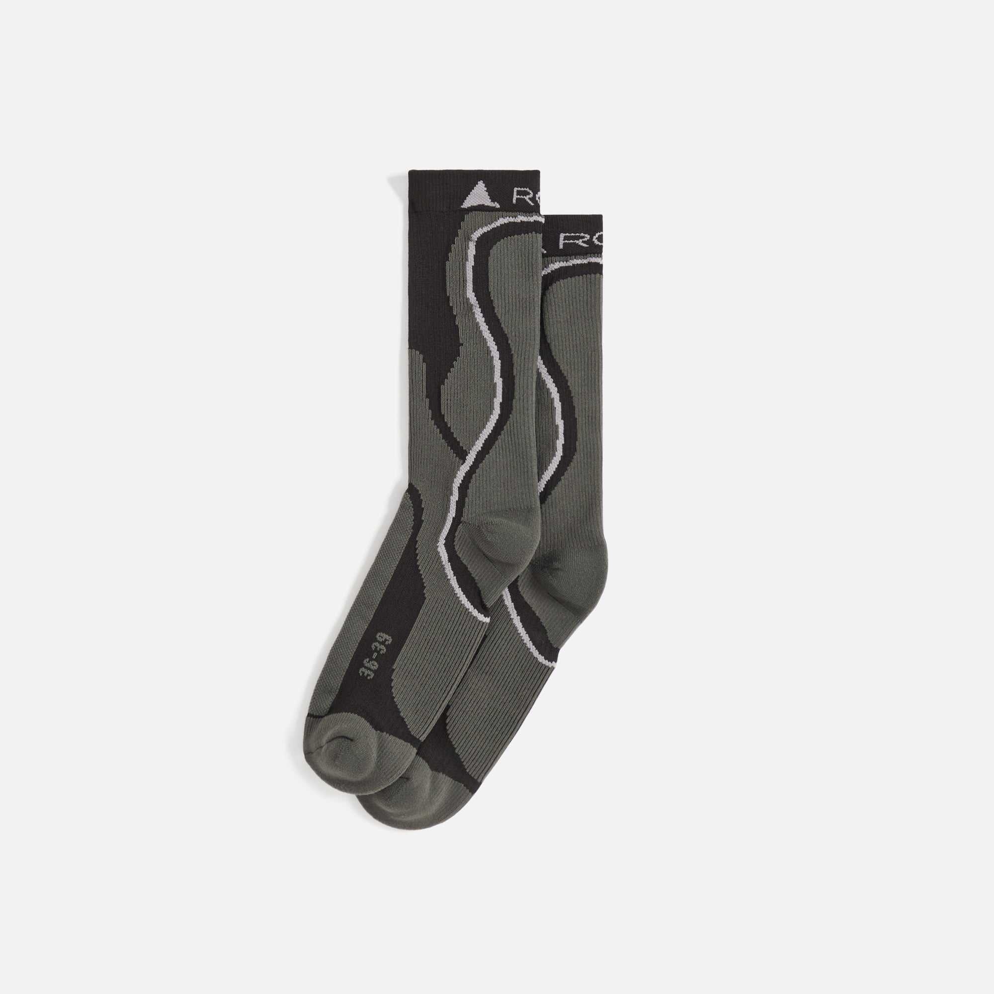 ROA Mid Calf Socks - Black