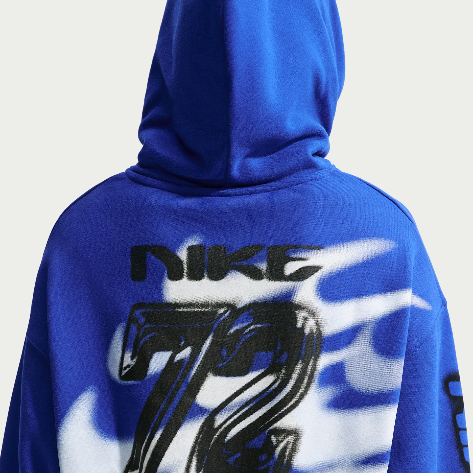 Studio Fleece Medium Weight Women's Cropped Oversized Pullover Hoodie, image 3 of 15