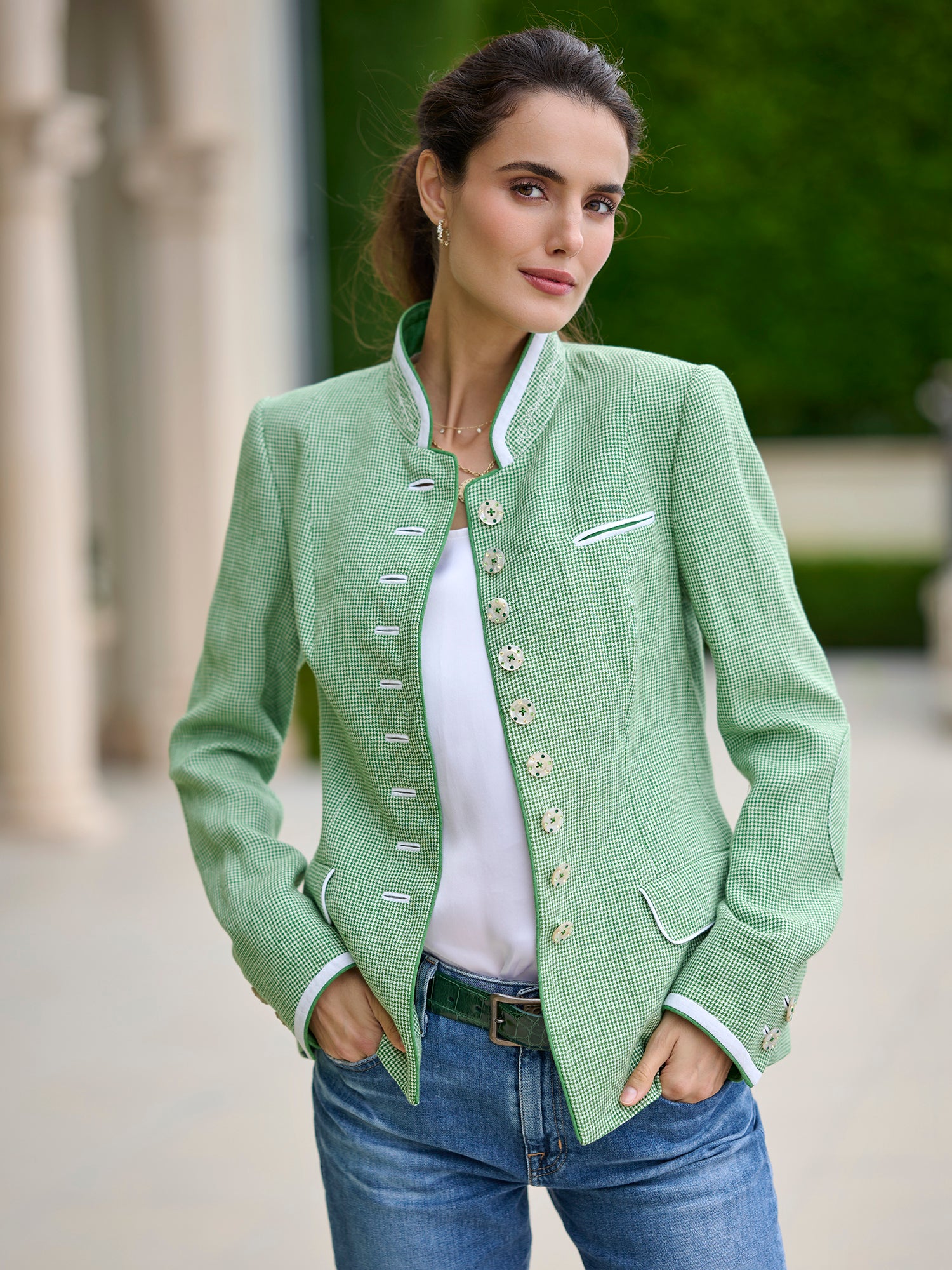 Katharina Linen Jacket