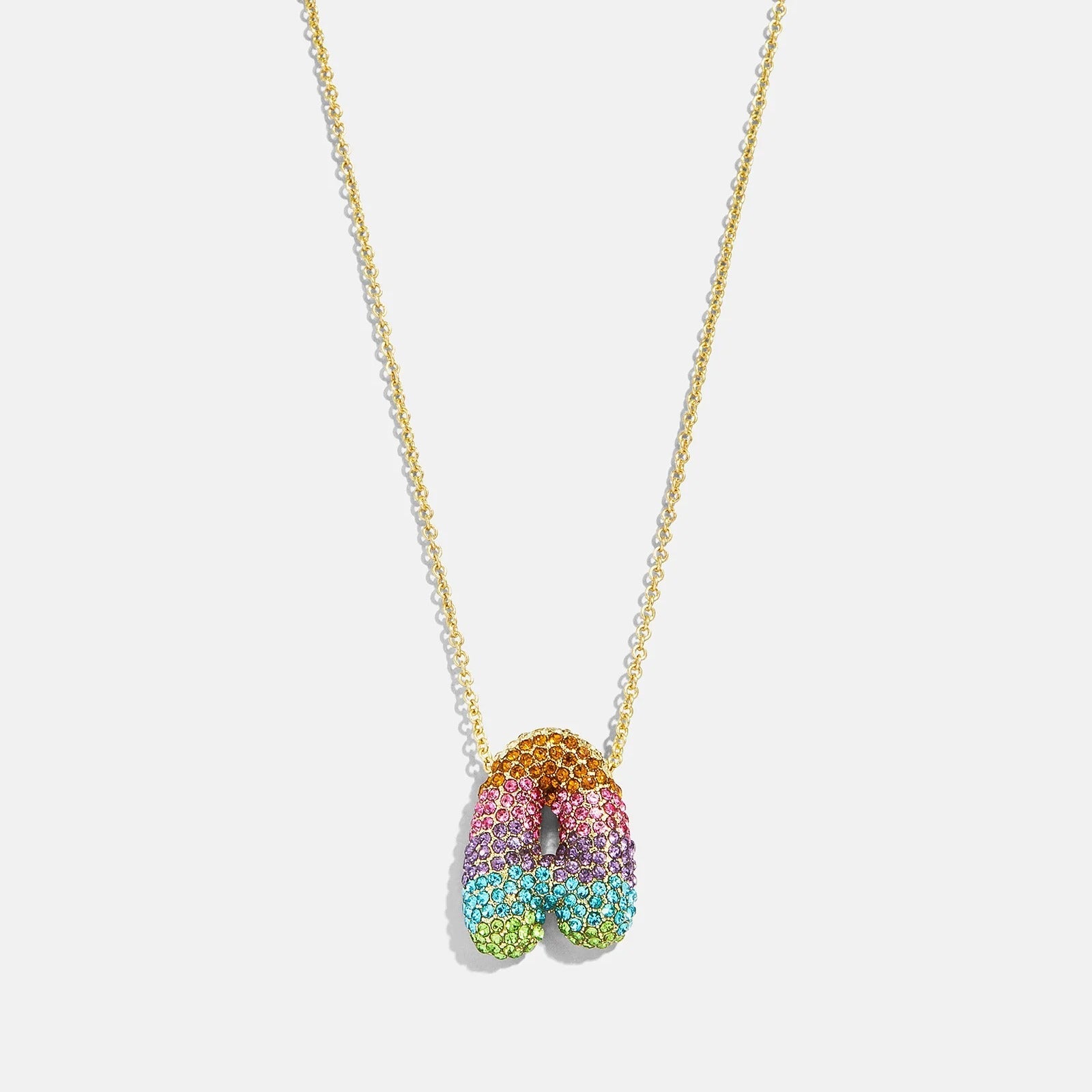 Kids' Bubble Initial Necklace - Multi