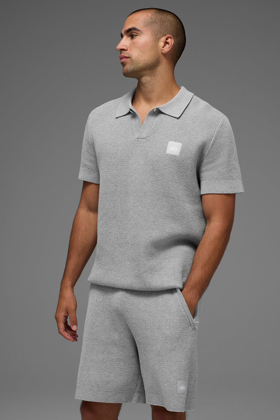 Sports Club Sweater Knit Polo
