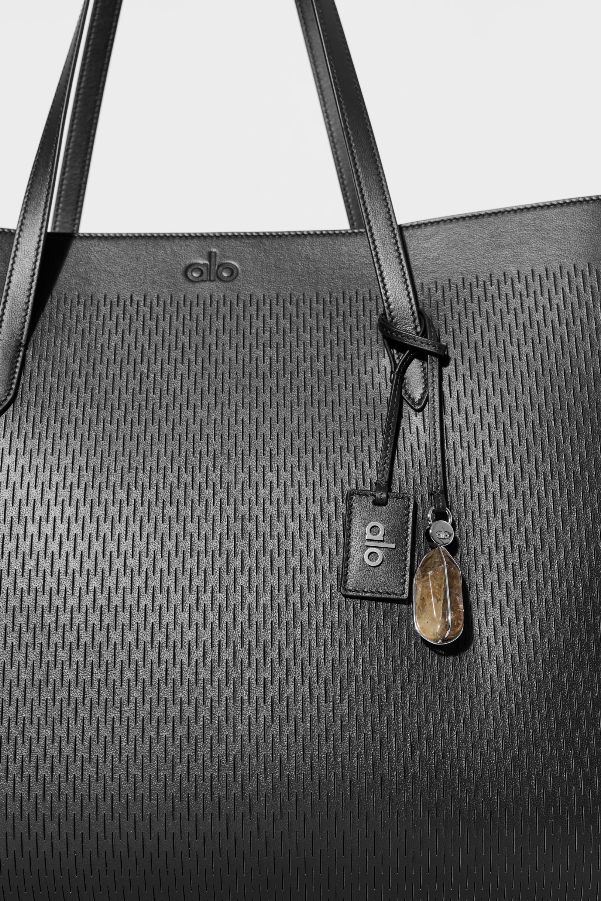 ALO Leather Mesh Tranquility Tote, image 2 of 6