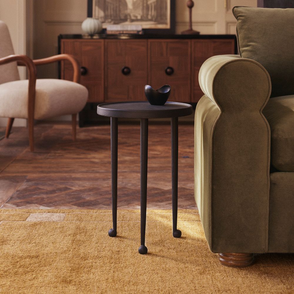 Metal Side Table (13")