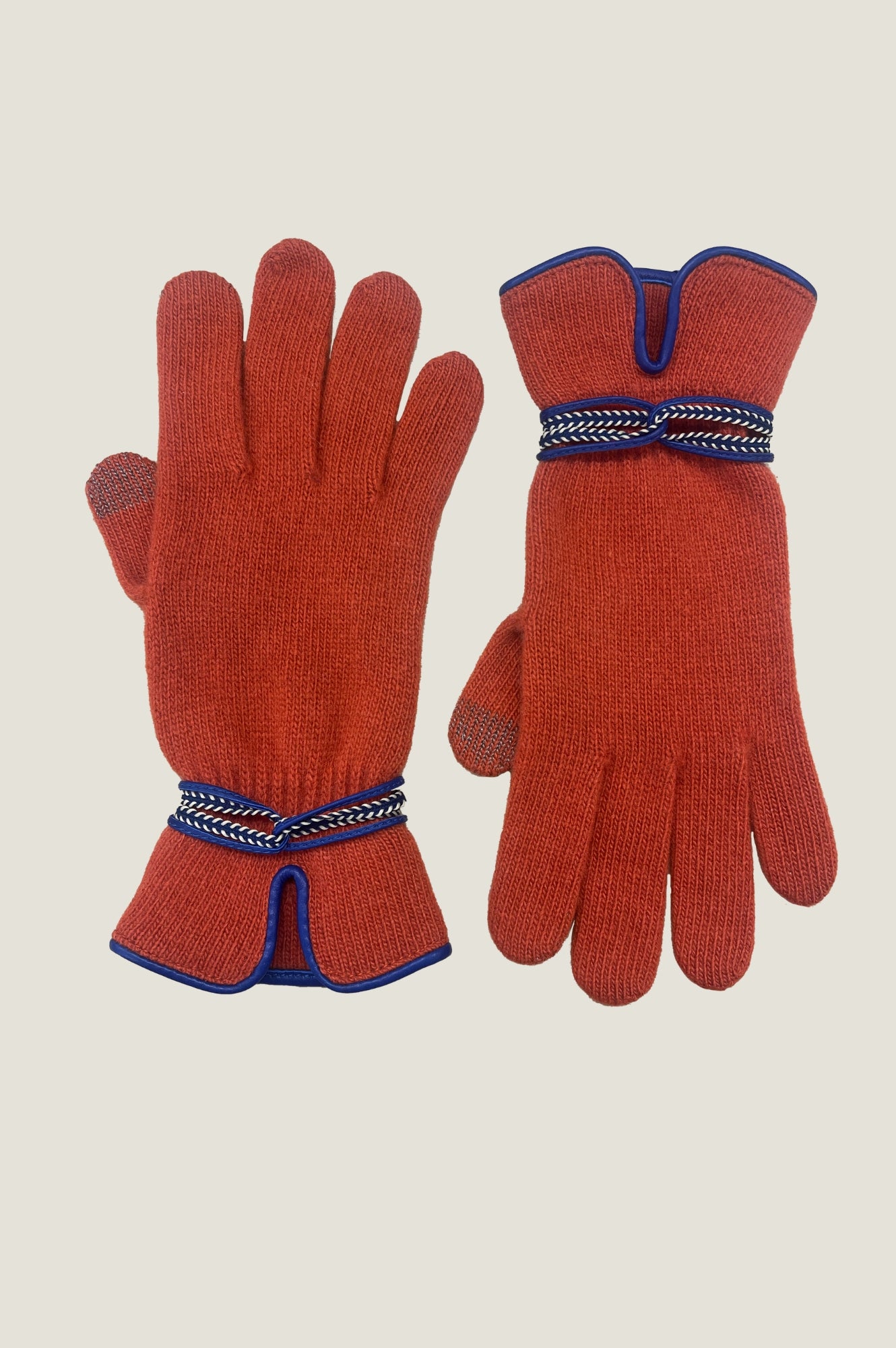 Touchscreen Wool & Cashmere Blend Gloves
