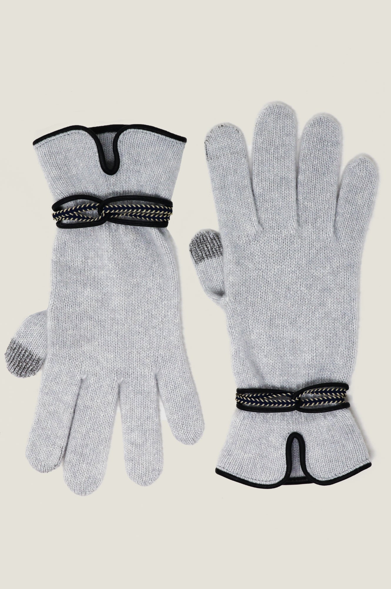Touchscreen Wool & Cashmere Blend Gloves