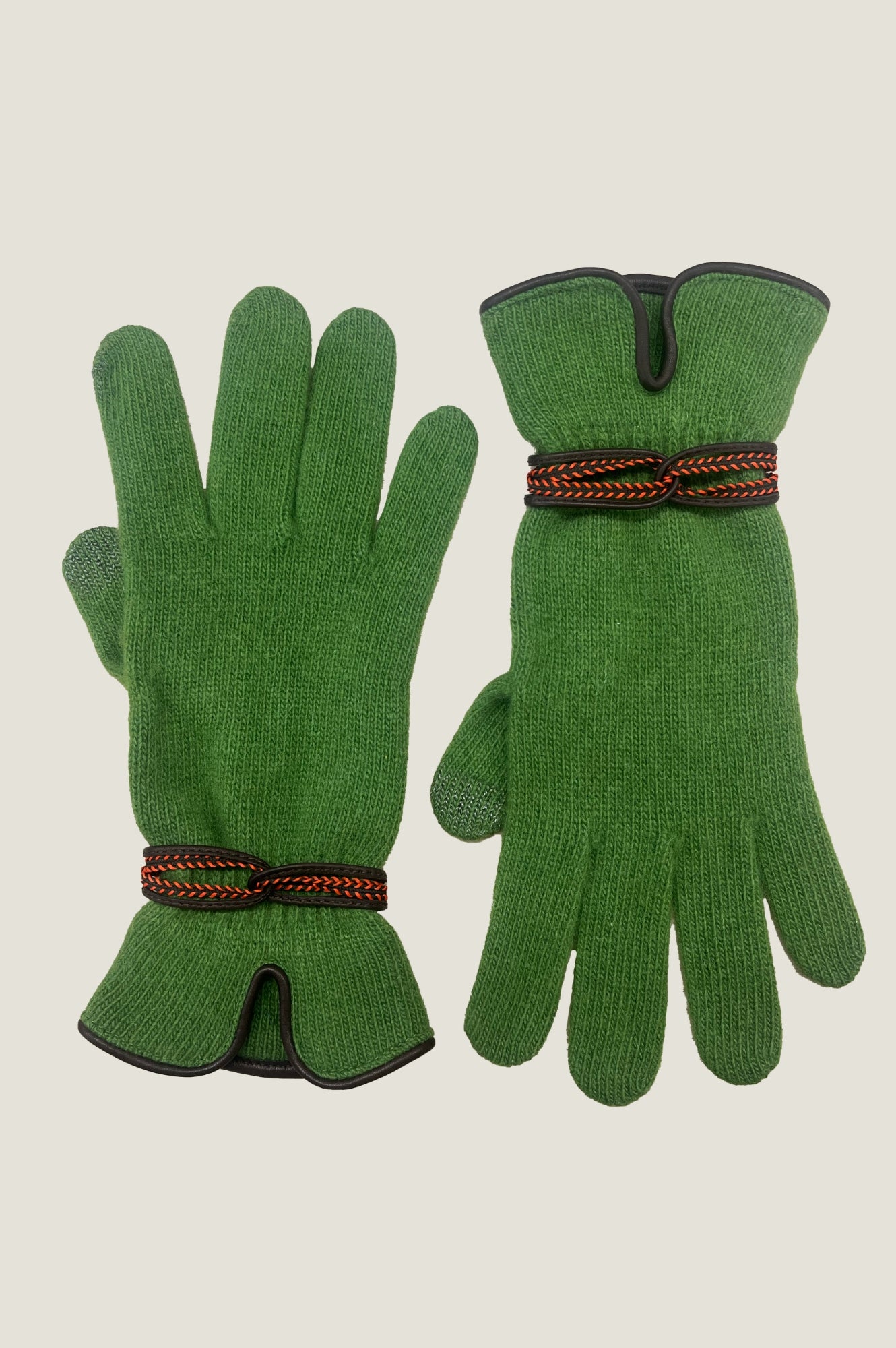 Touchscreen Wool & Cashmere Blend Gloves