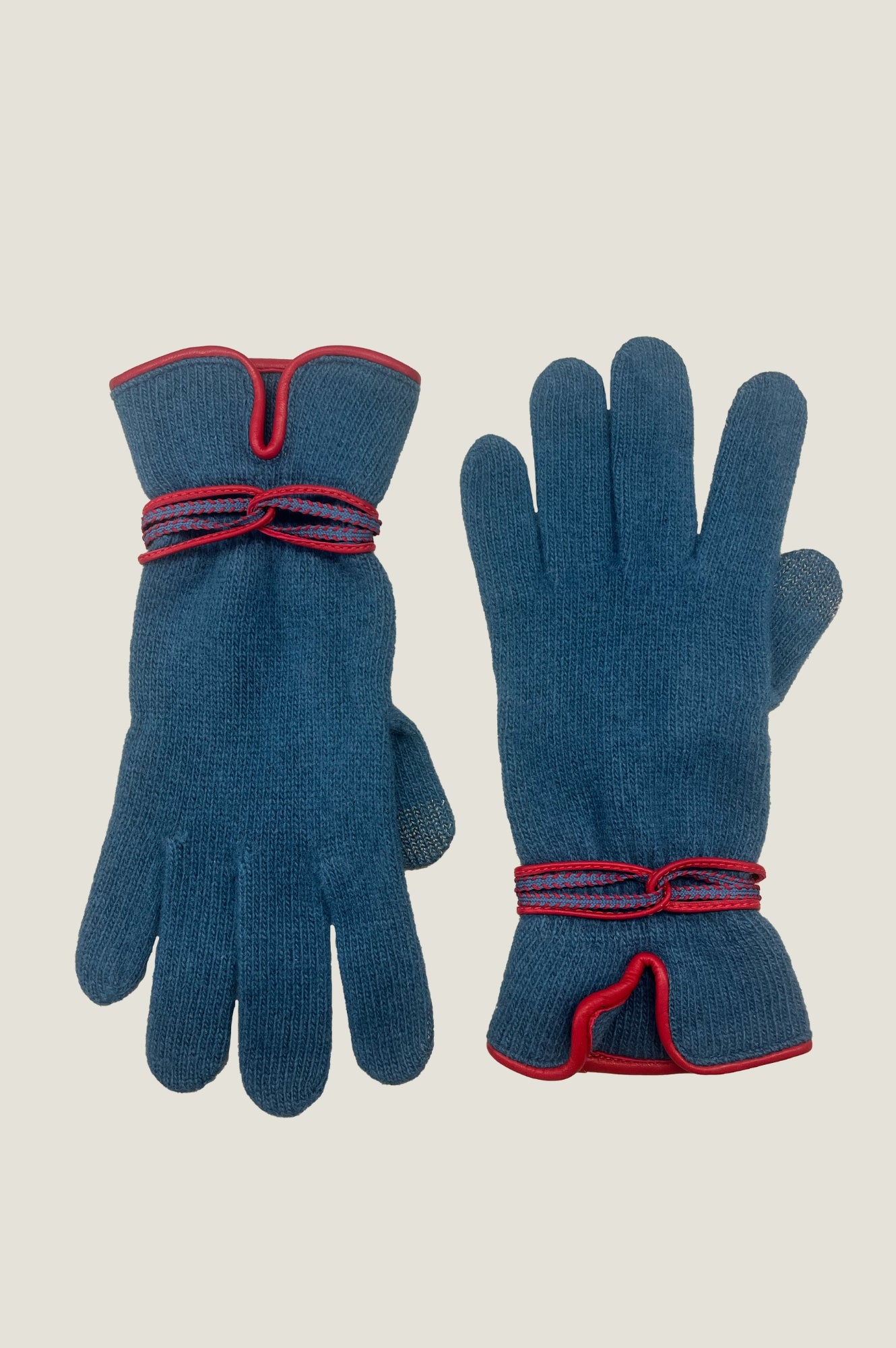 Touchscreen Wool & Cashmere Blend Gloves