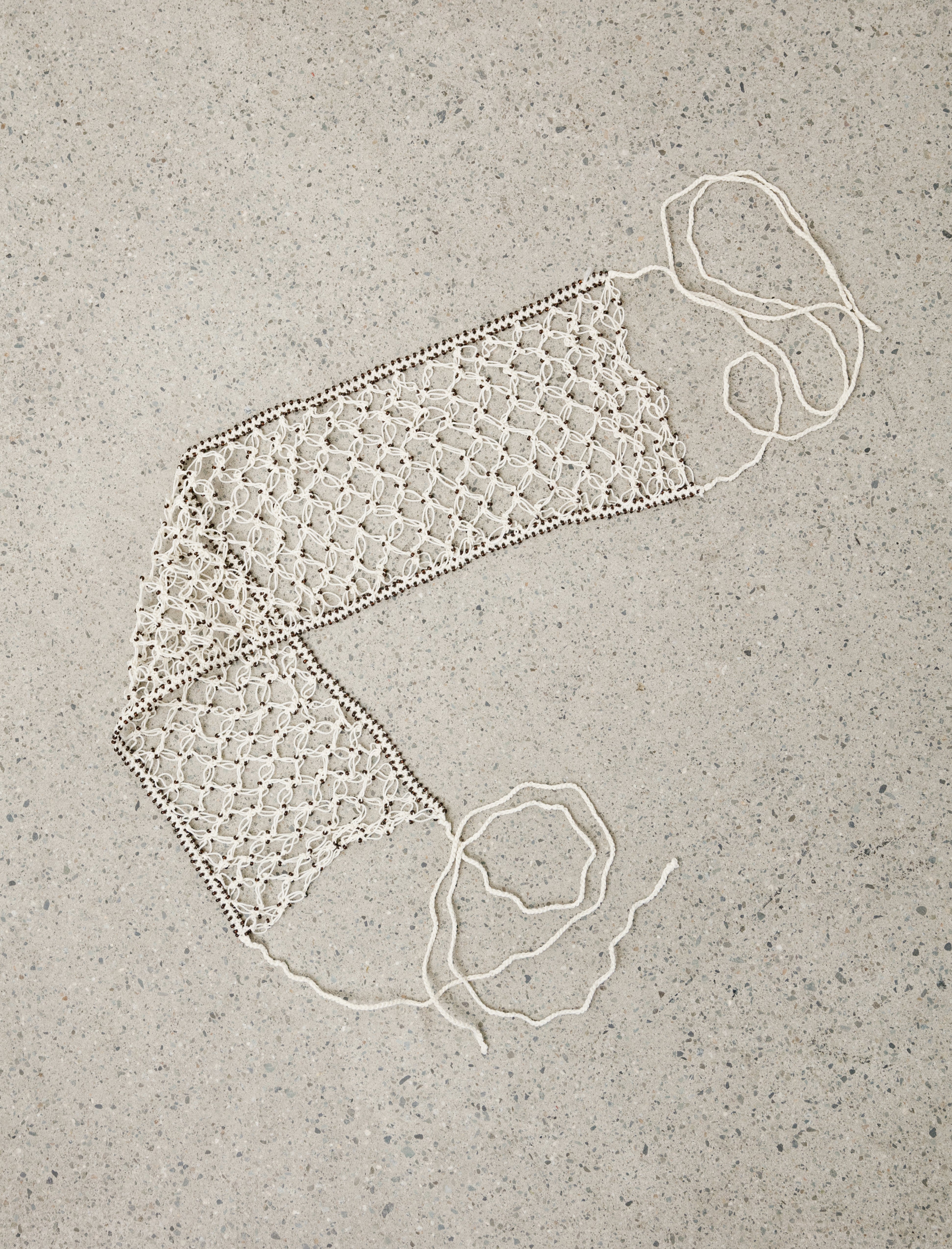 Glass Bead Embroidery Belt