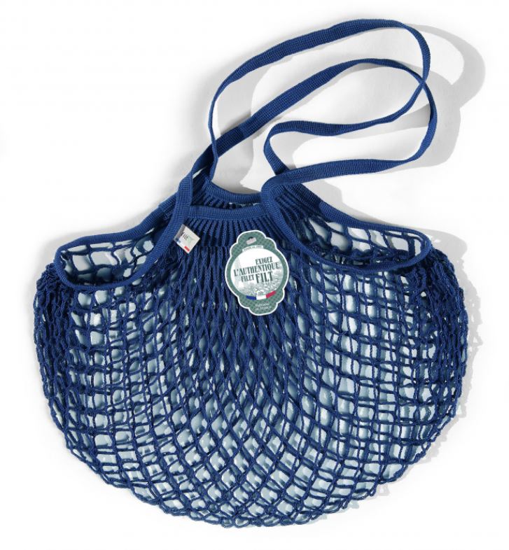 Filt Blue Ink Cotton Shopper Medium-220BLNKMe