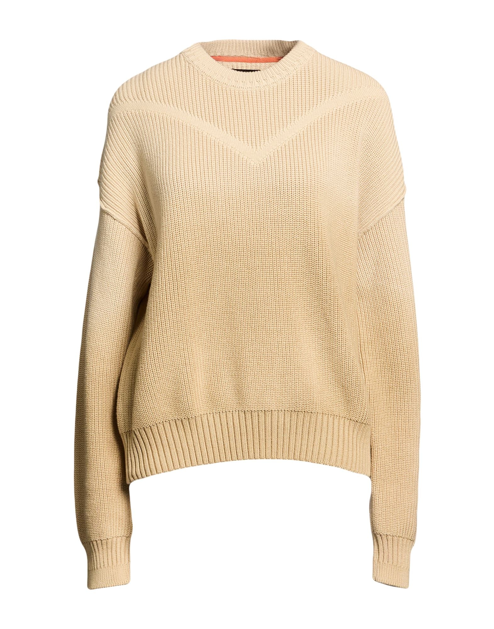 D-QUARTZ C W Beige Women‘s Sweater