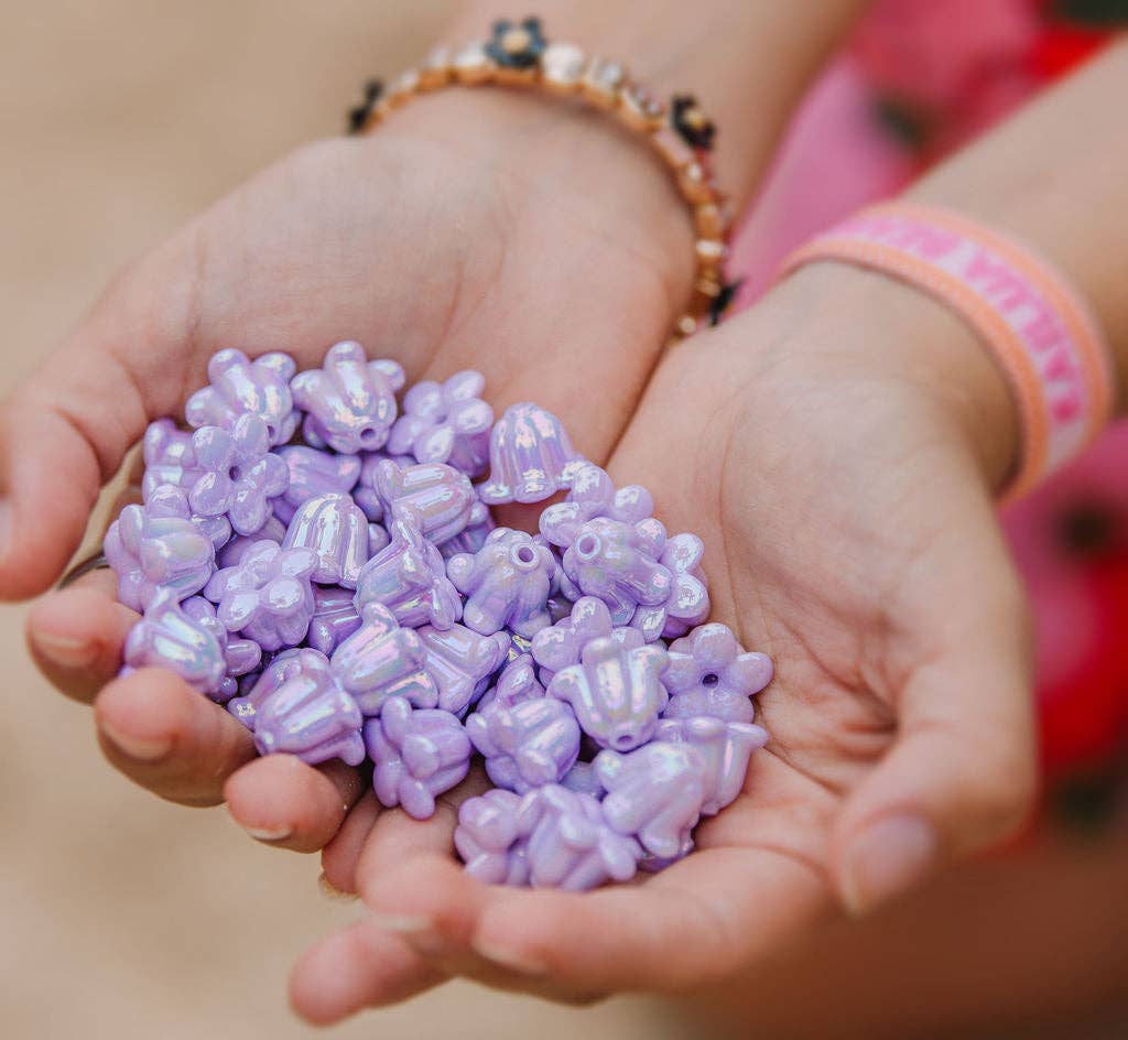 Kailua Beads The OG Lei Kit™ - Crown Flower: Solid purple