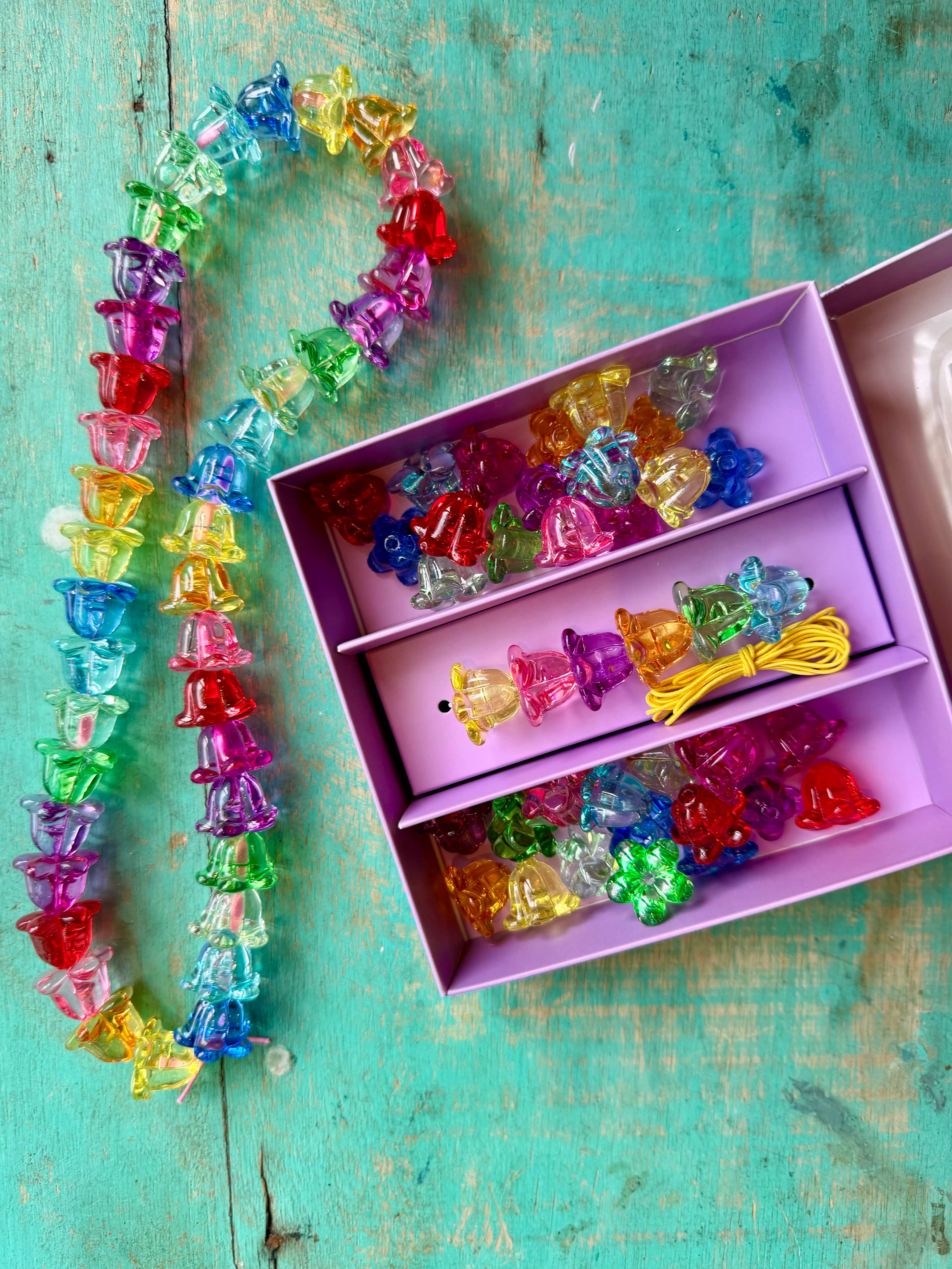 Kailua Beads The OG Lei Kit™ - Crown Flower: Anuenue