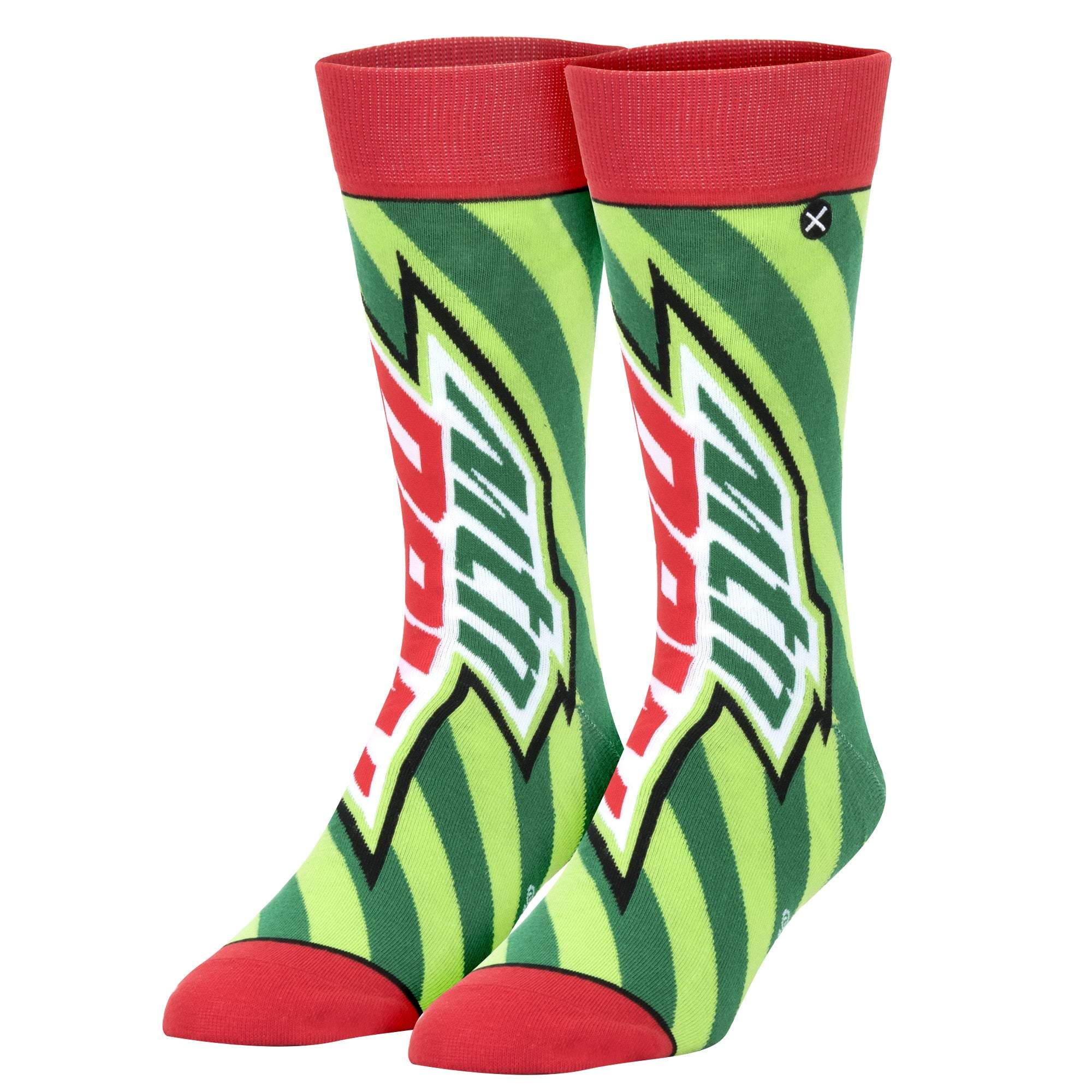 OddSox Mountain Dew Stripes Socks