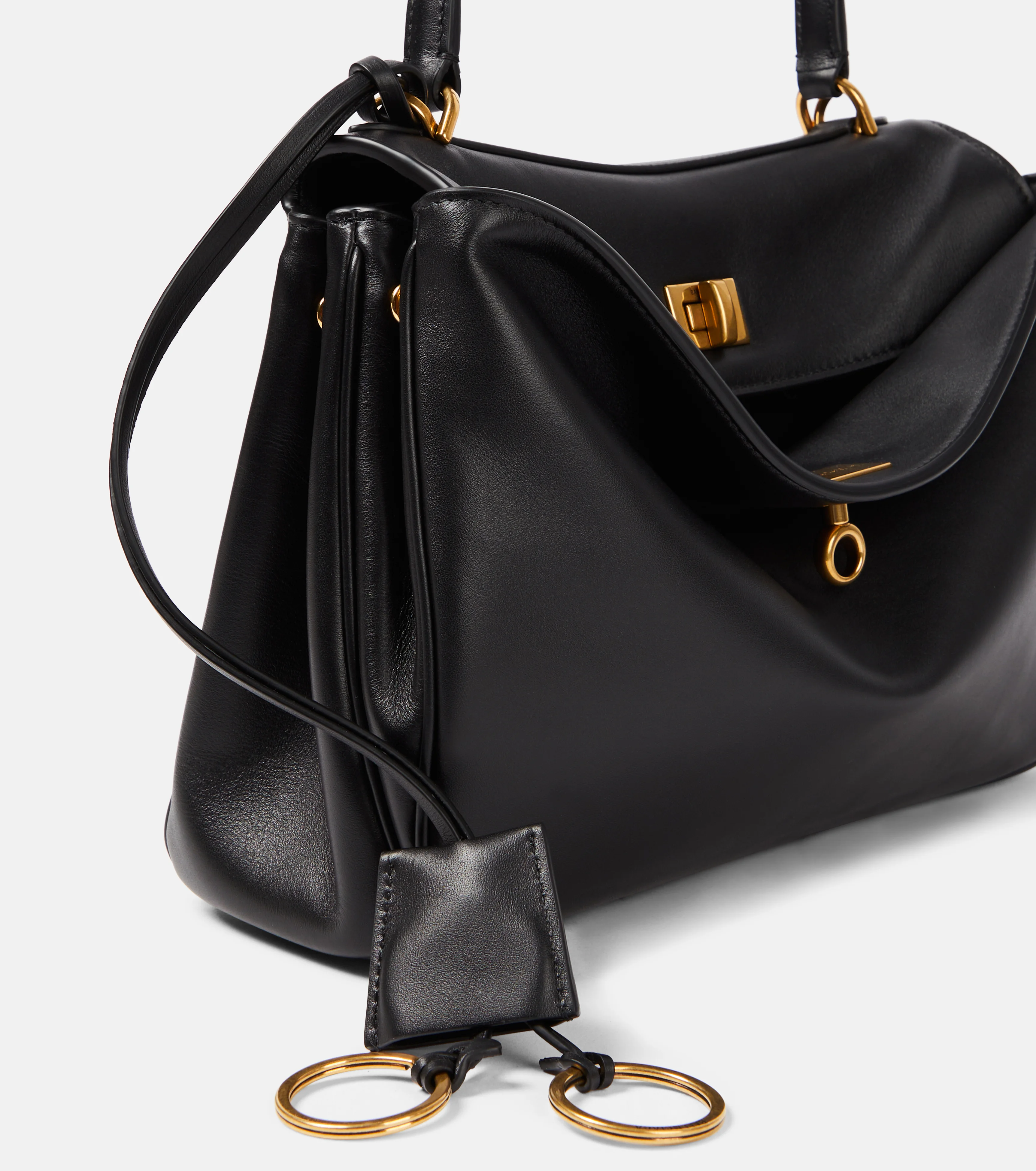 Rodeo Small leather tote bag, image 3 of 8