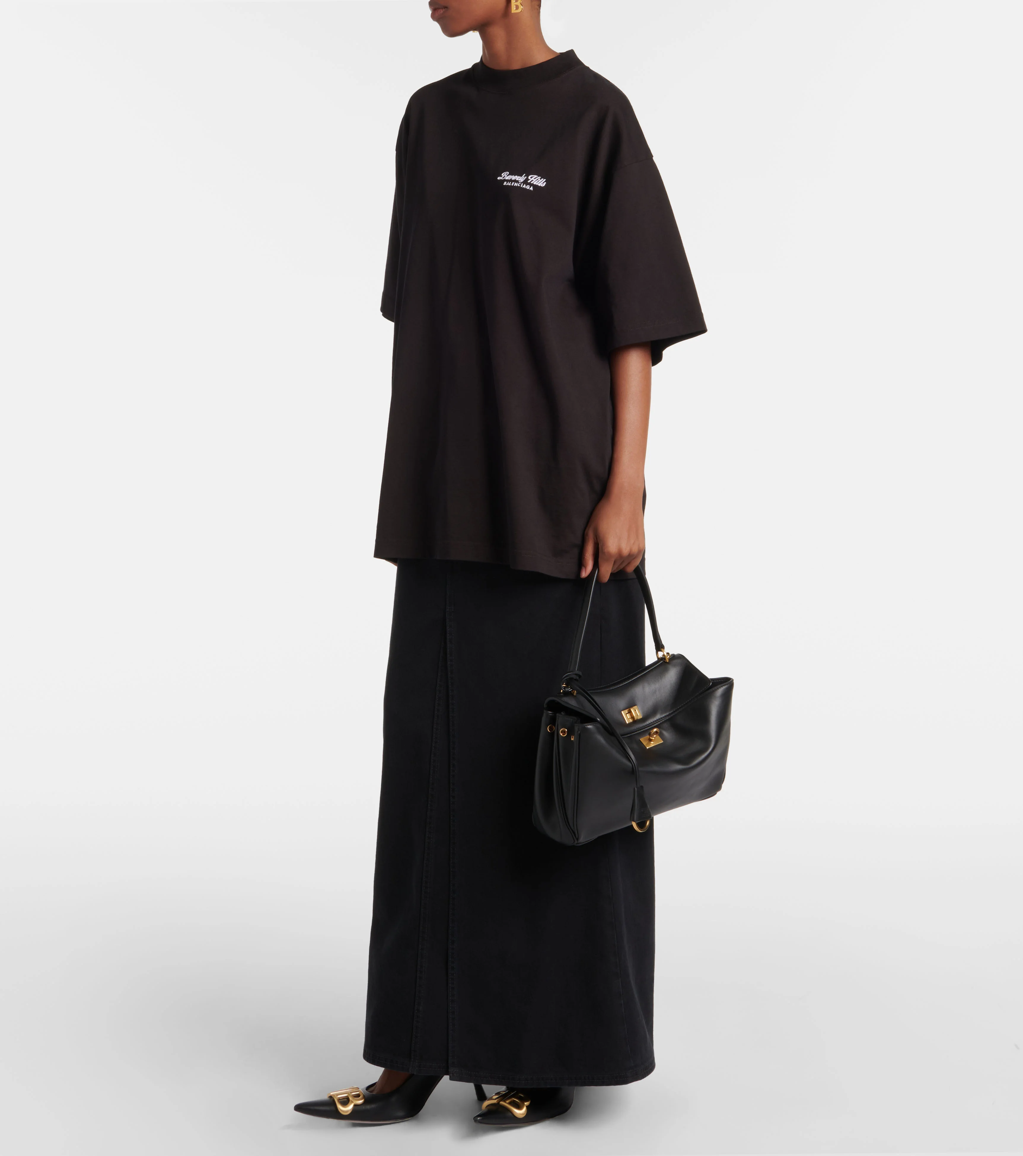 Rodeo Small leather tote bag, image 8 of 8