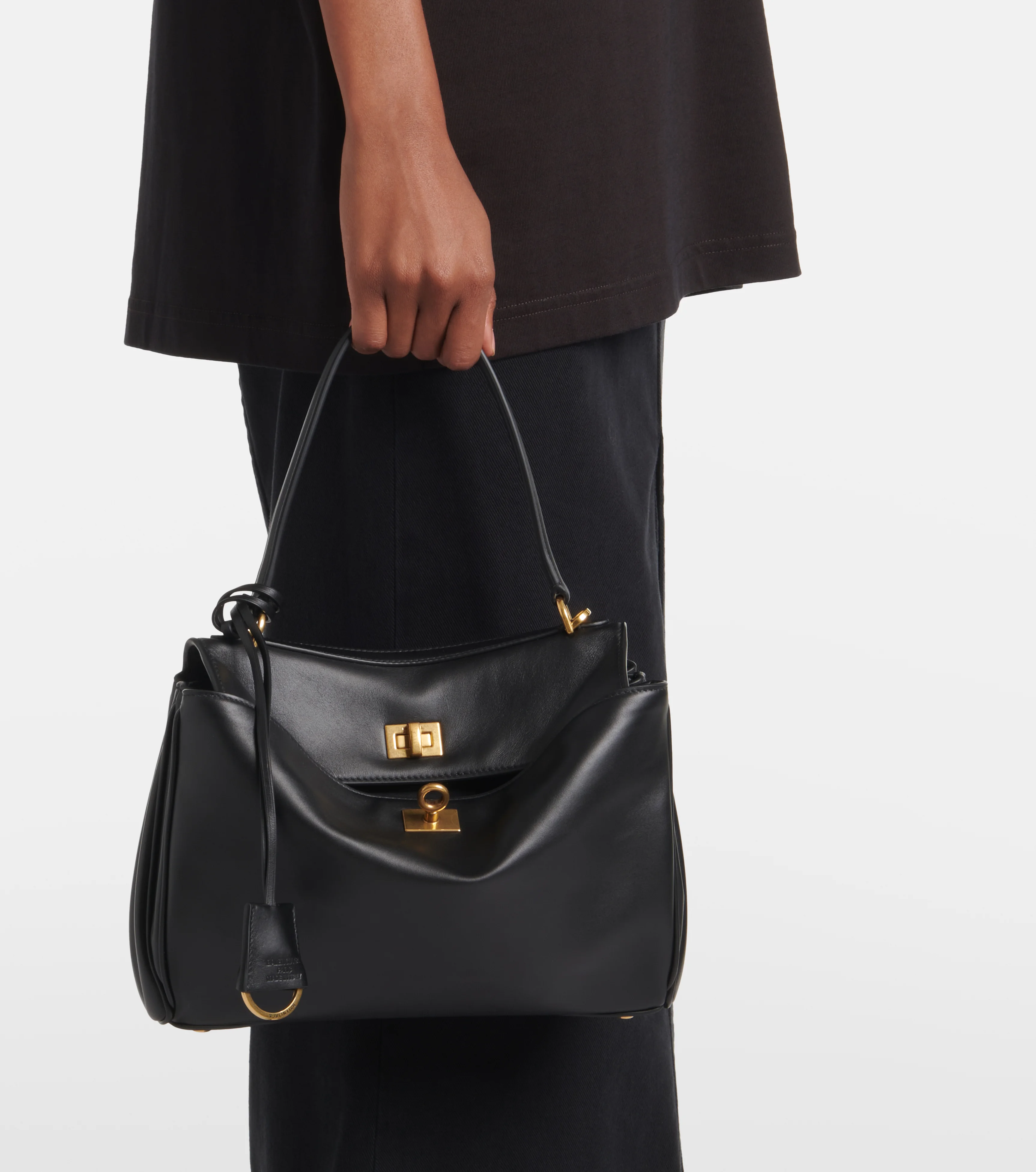 Rodeo Small leather tote bag, image 6 of 8