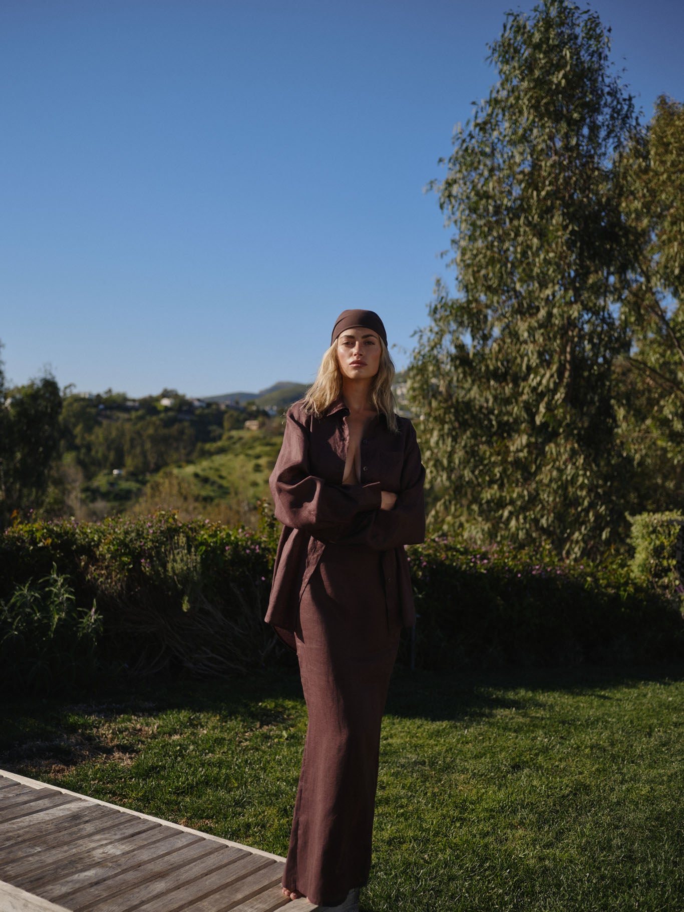 Fontelina Linen Skirt, image 4 of 7