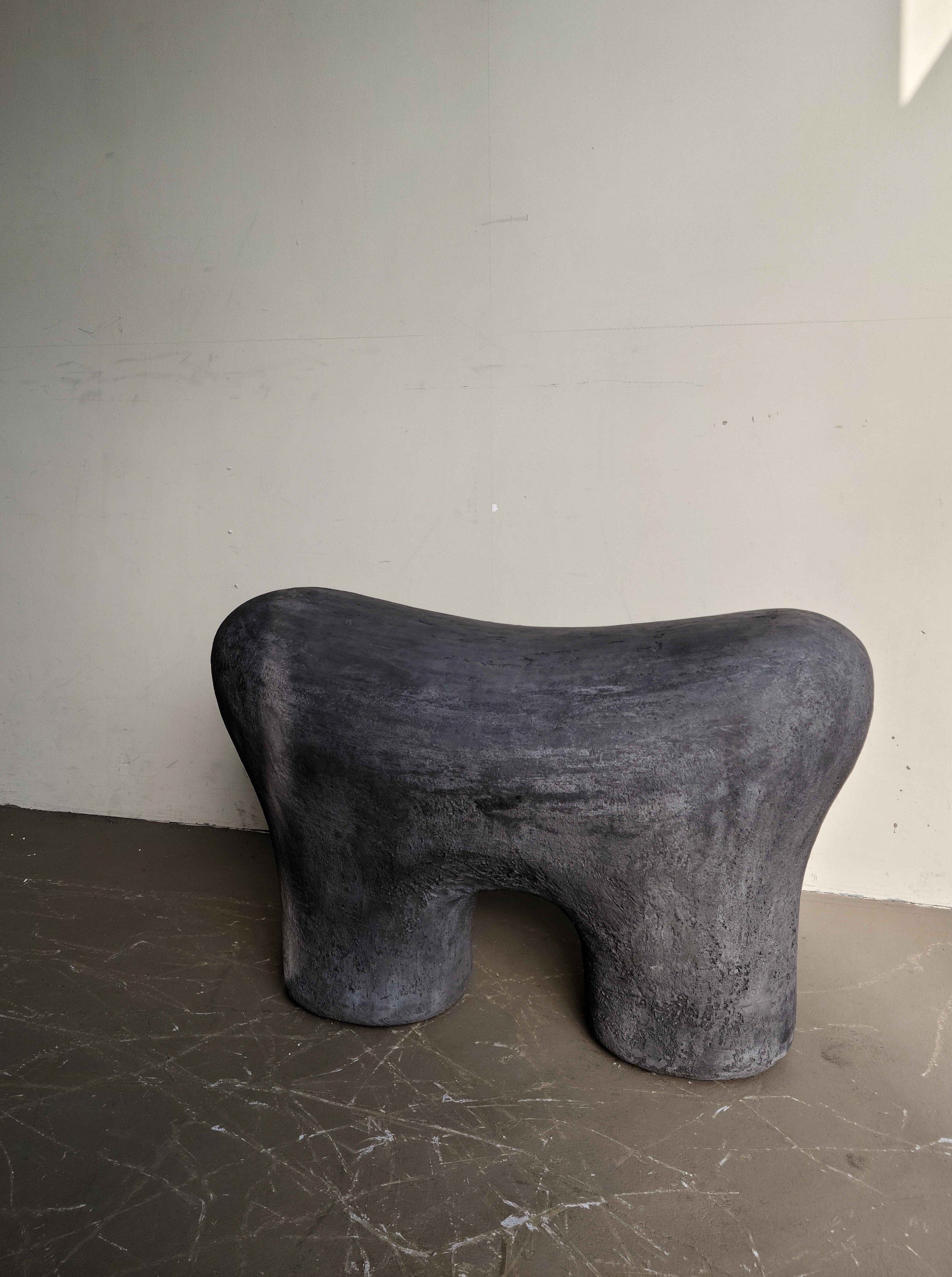 Tooth Chair Dark Grey