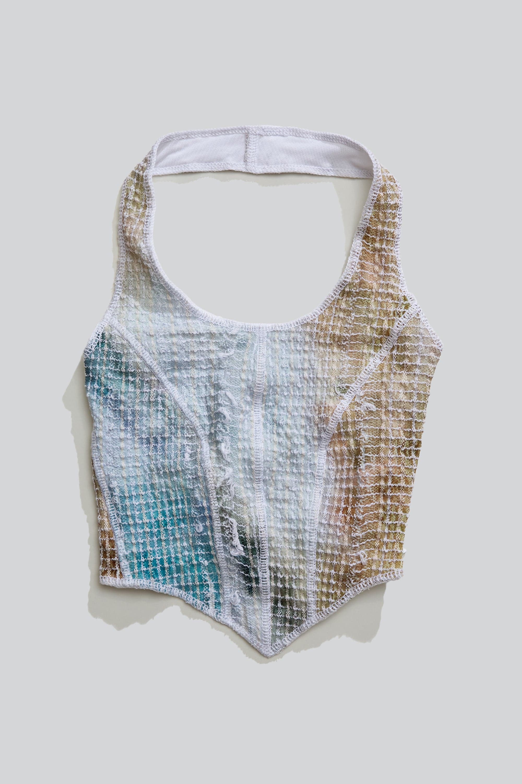 Cave Stretch Weave Halter Top