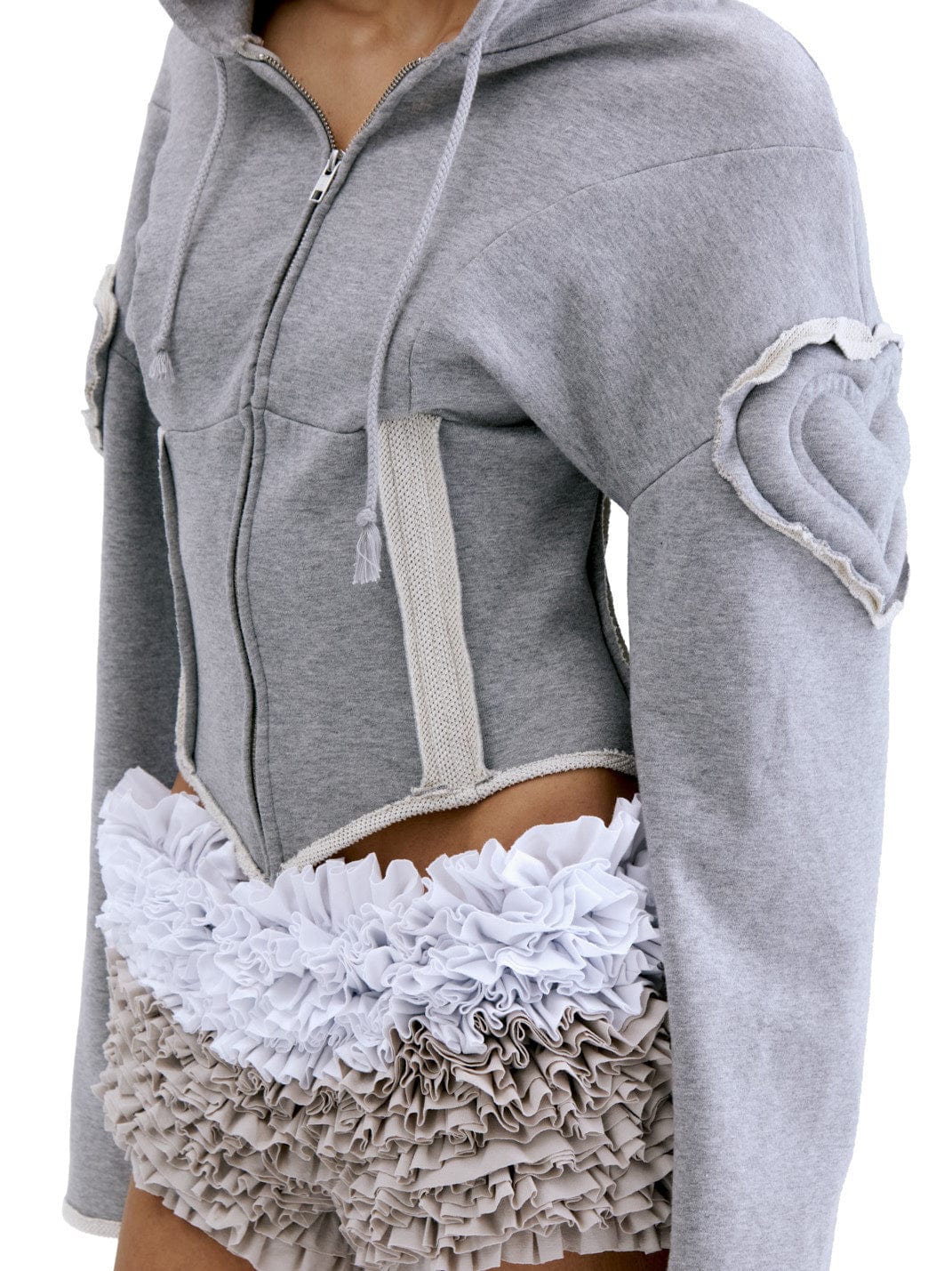 CORSET HOODIE