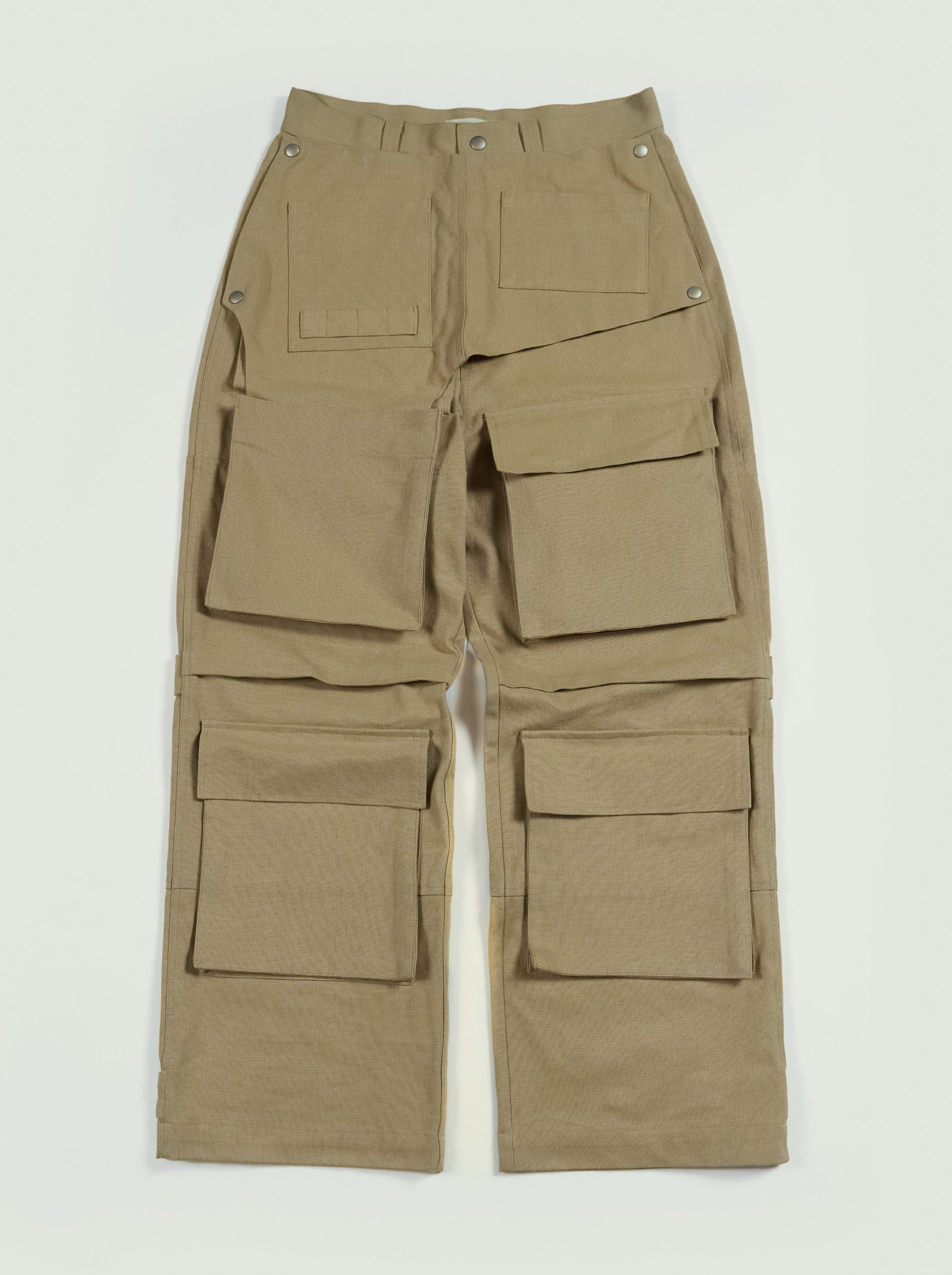 CHANGEABLE POCKET PANTS MUSTARD