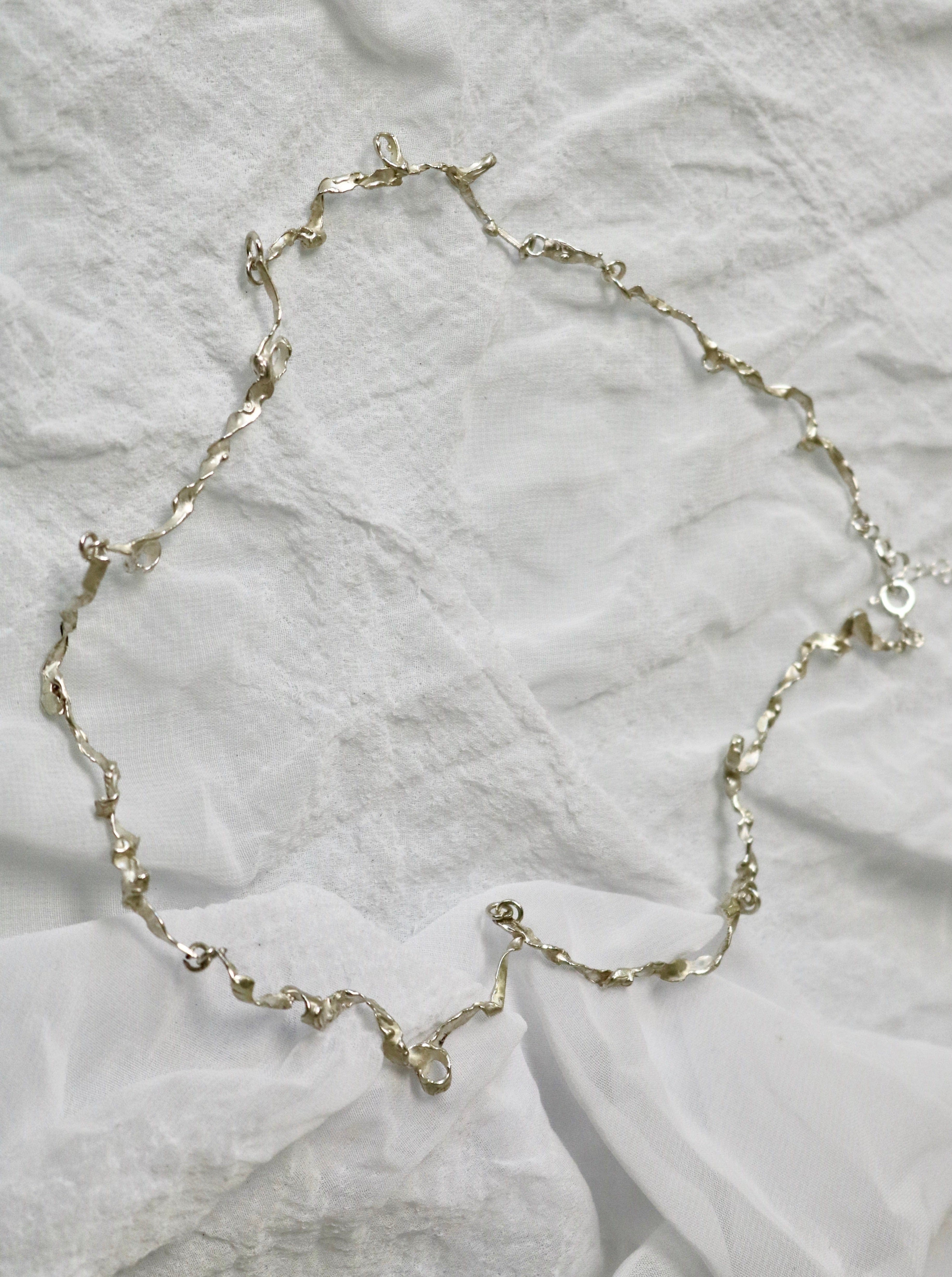 Burnt Ribbon Choker