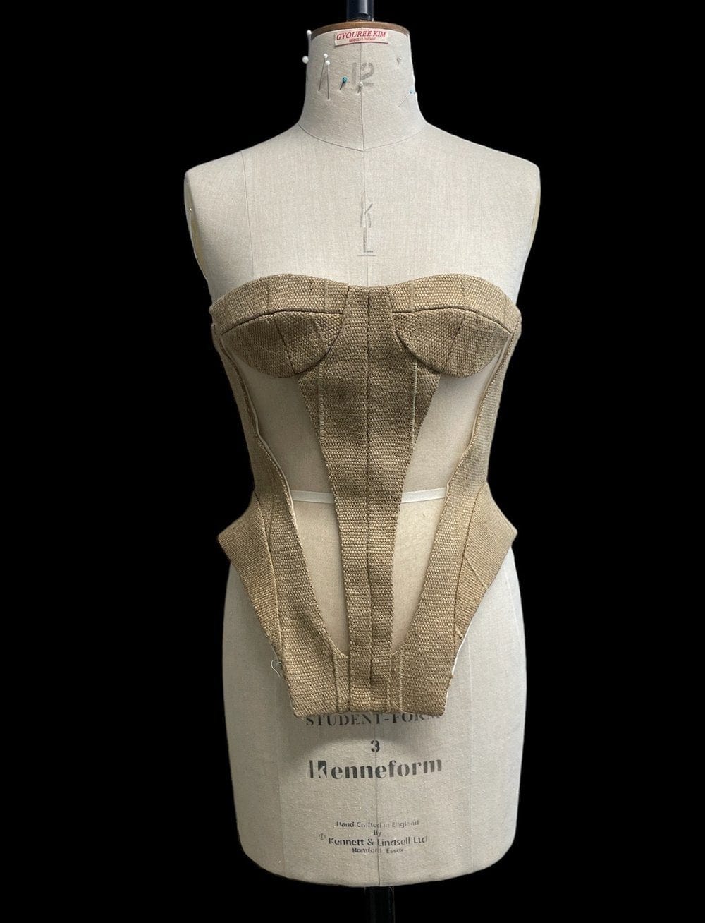 HESSIAN CORSET