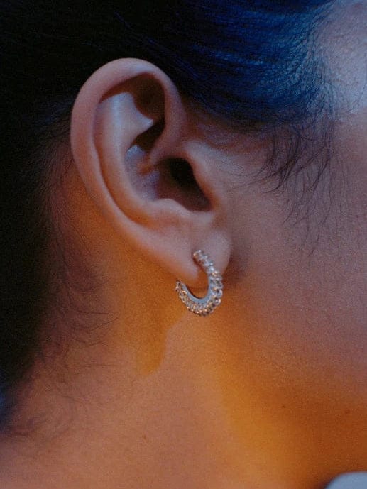 Stitched Small Hoops