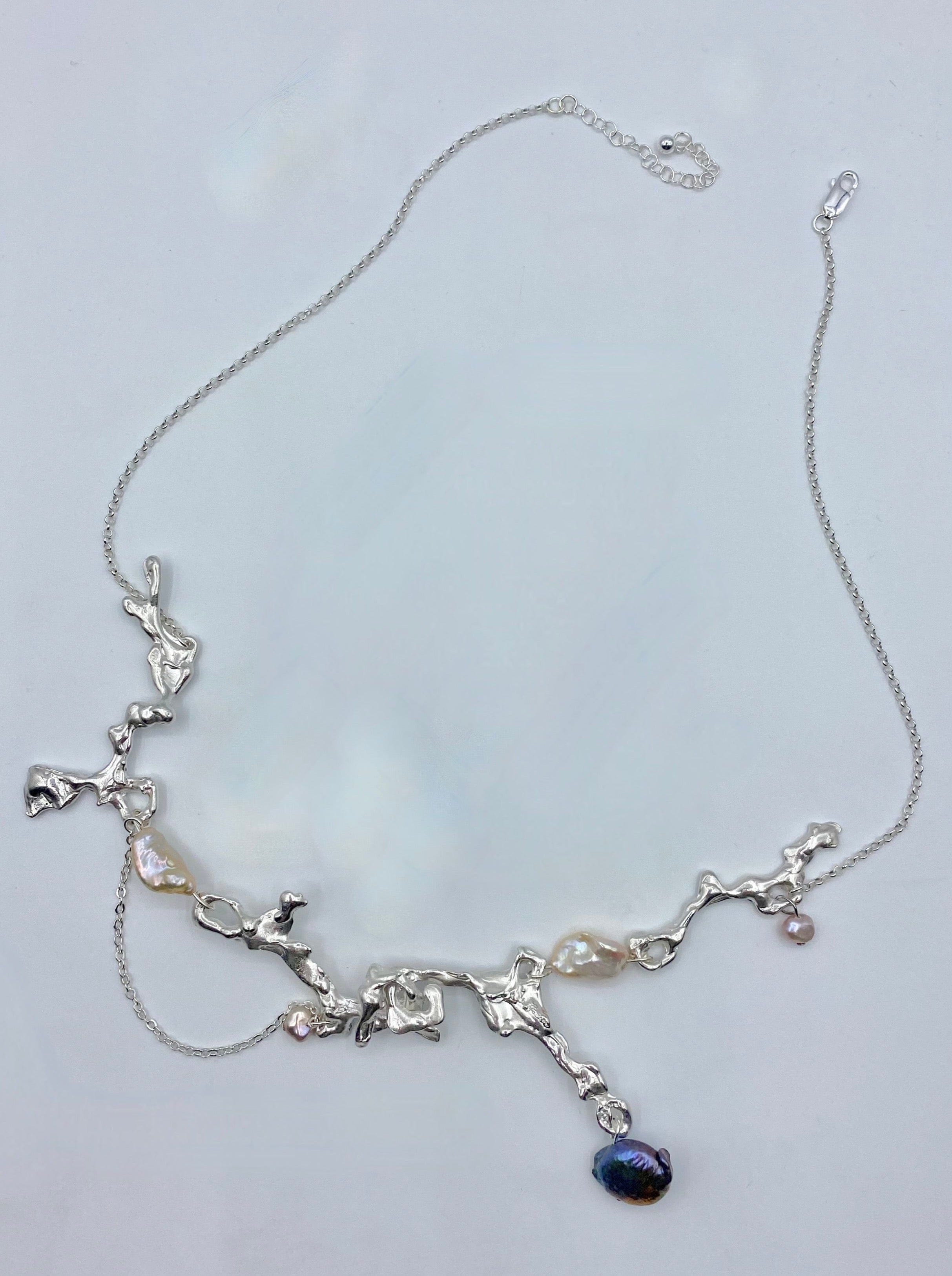 Fluid Erosion Necklace
