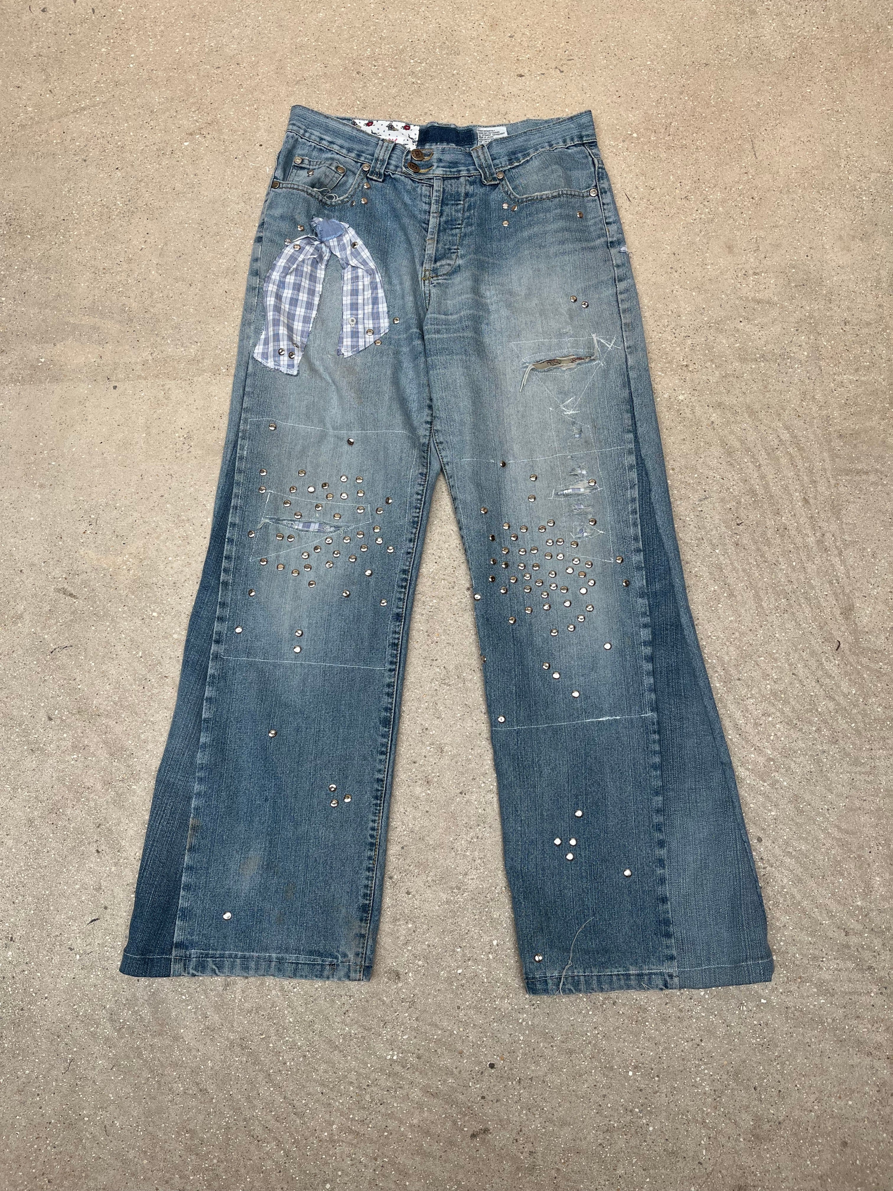 Studded Denim jeans #3