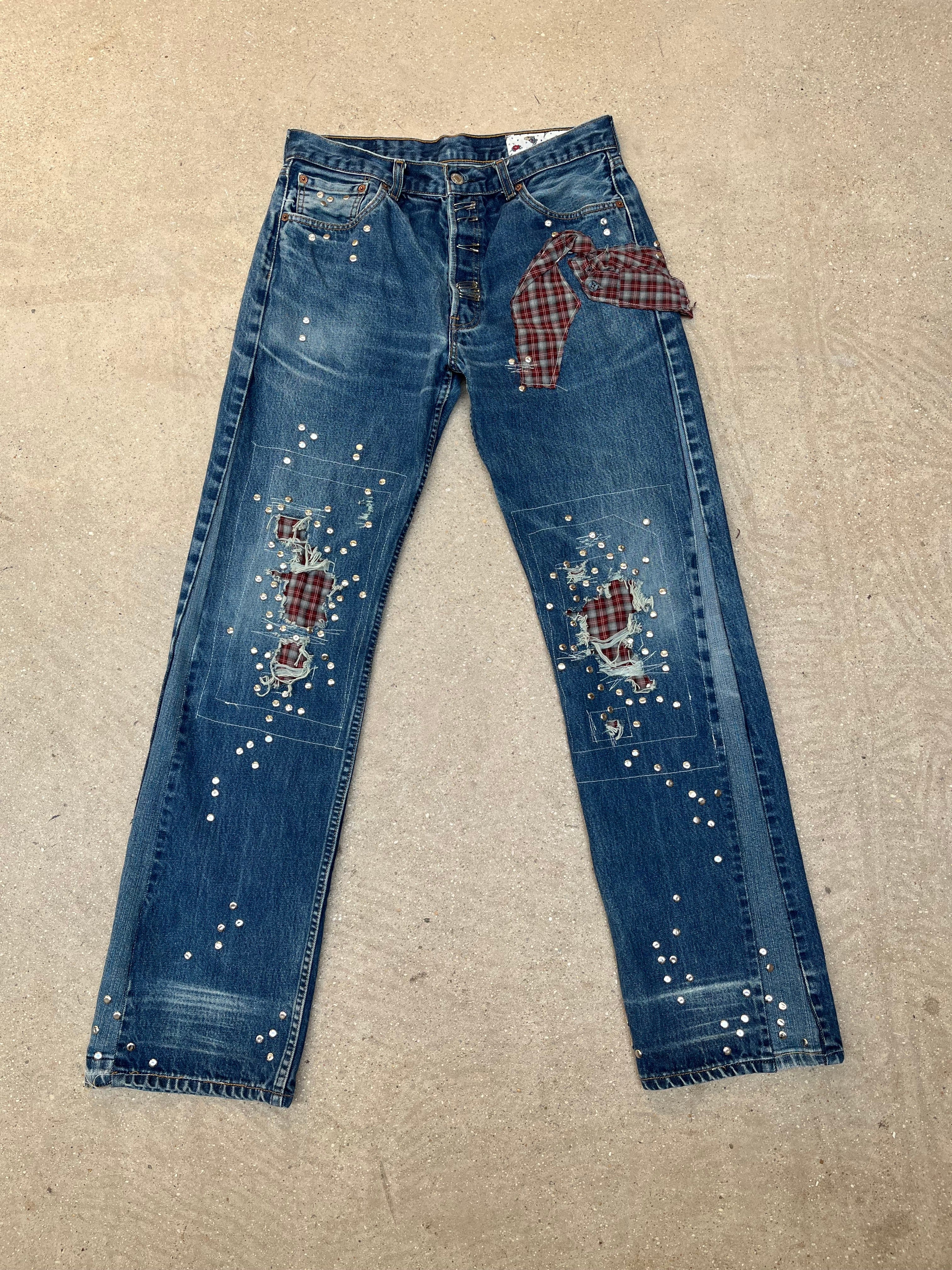 Studded Denim jeans #2