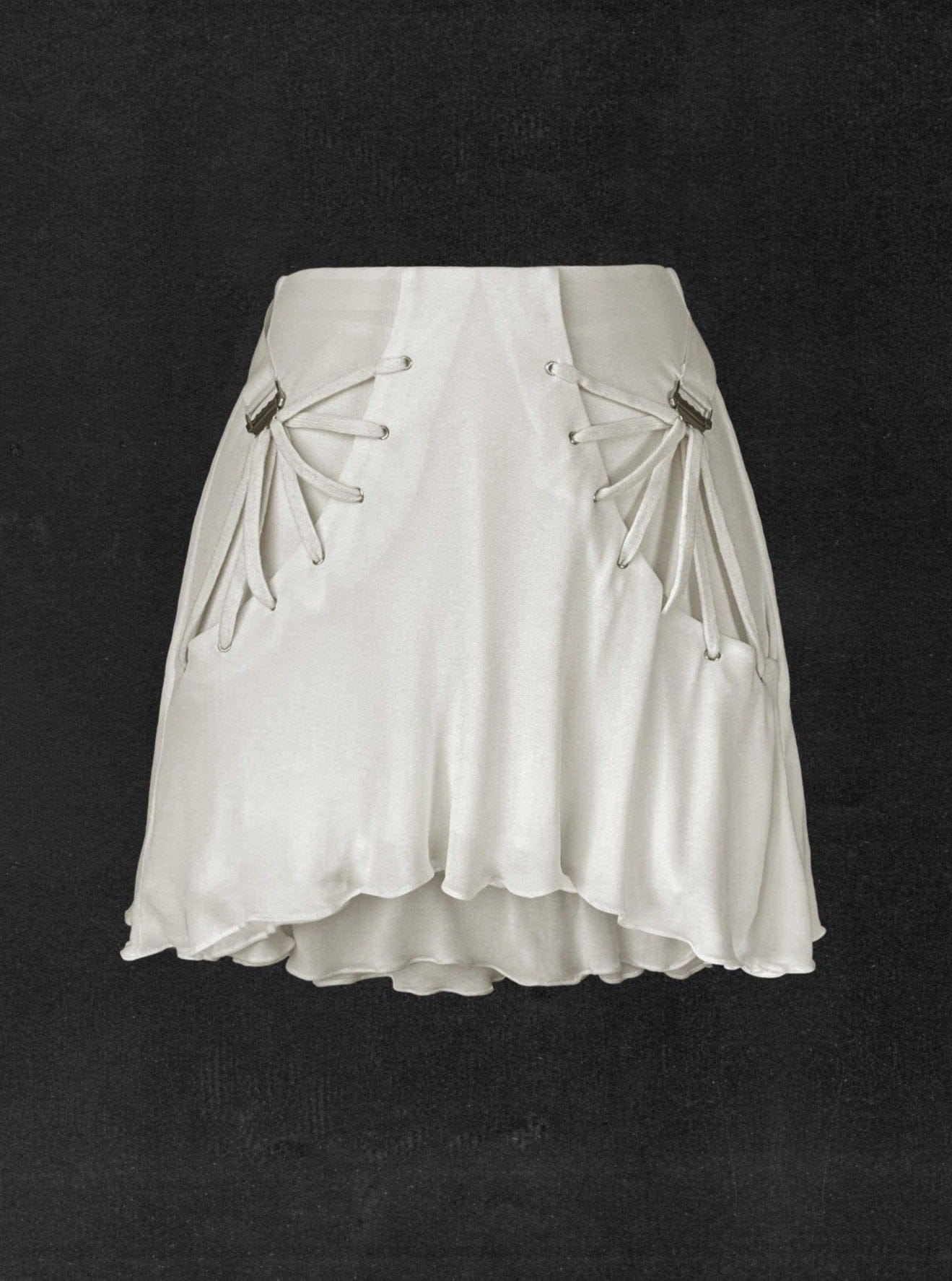 FAN LACED SKIRT