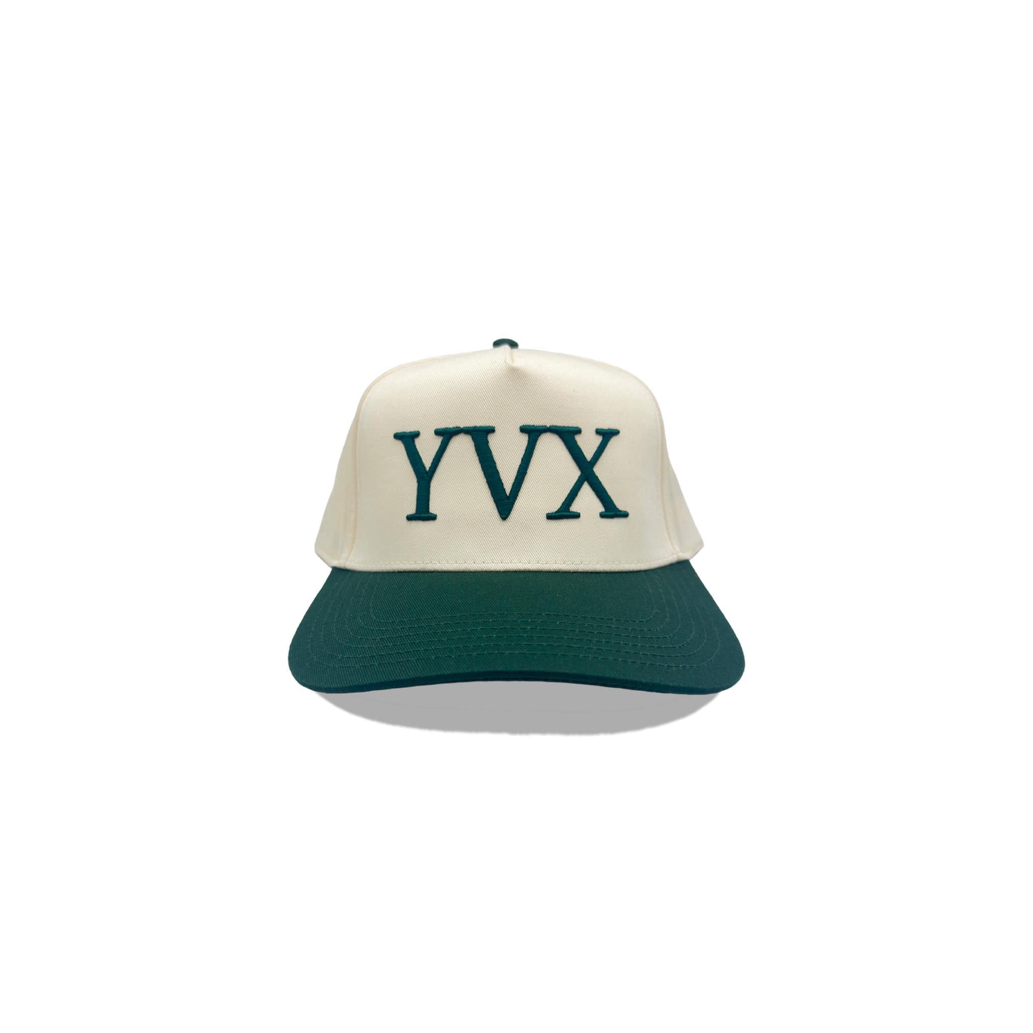 YVX Two Tone Baseball Hat Forest Cream