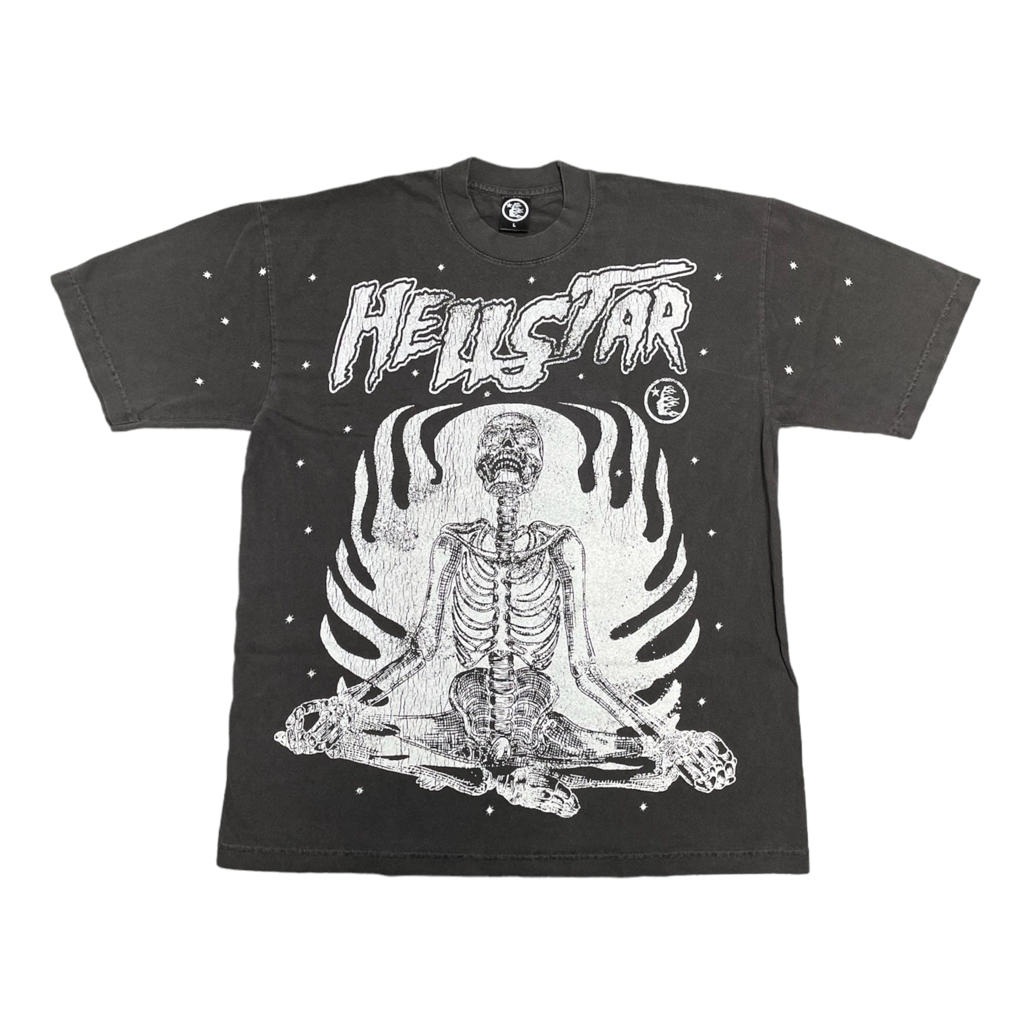 Hellstar Studios Inner Peace Short Sleeve Tee Shirt Black