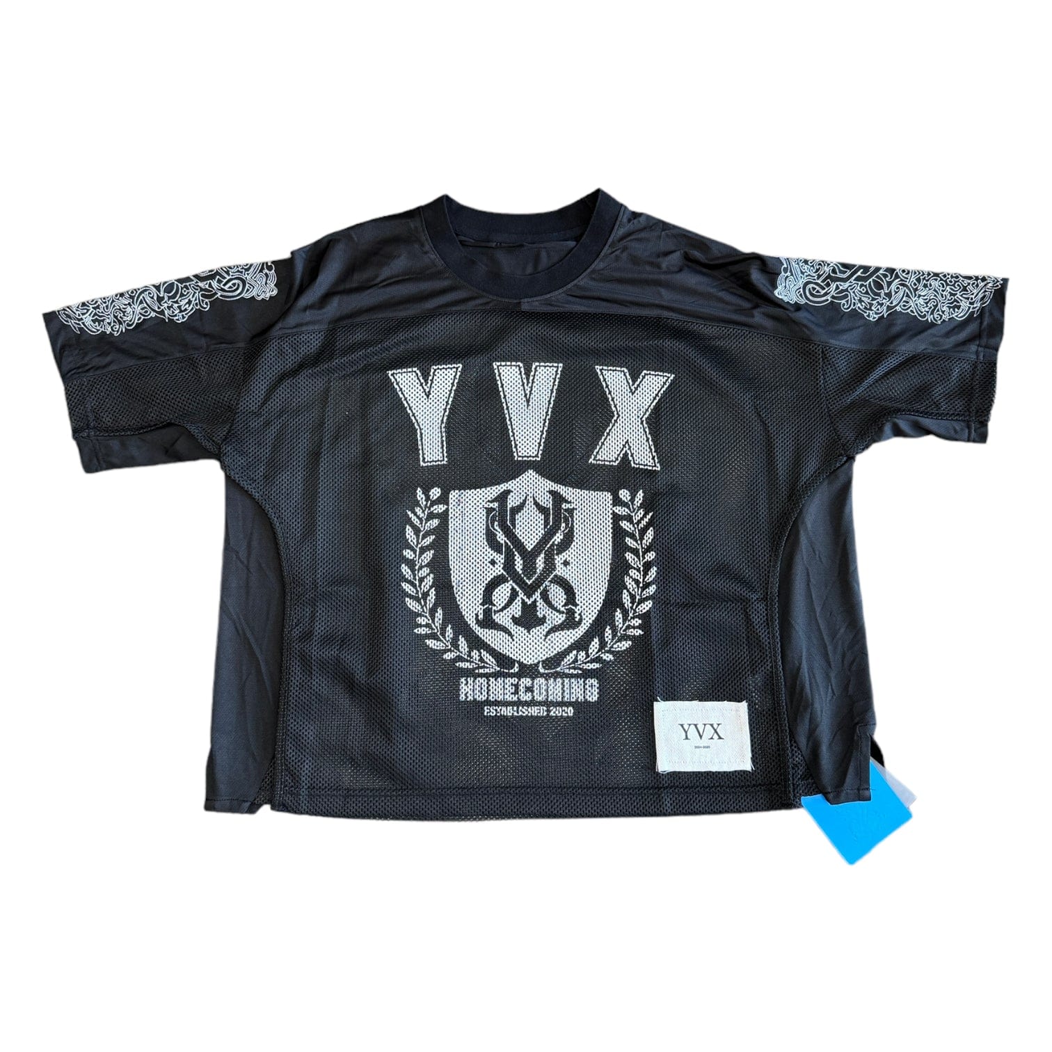 YVX Monogram Football Jersey Black
